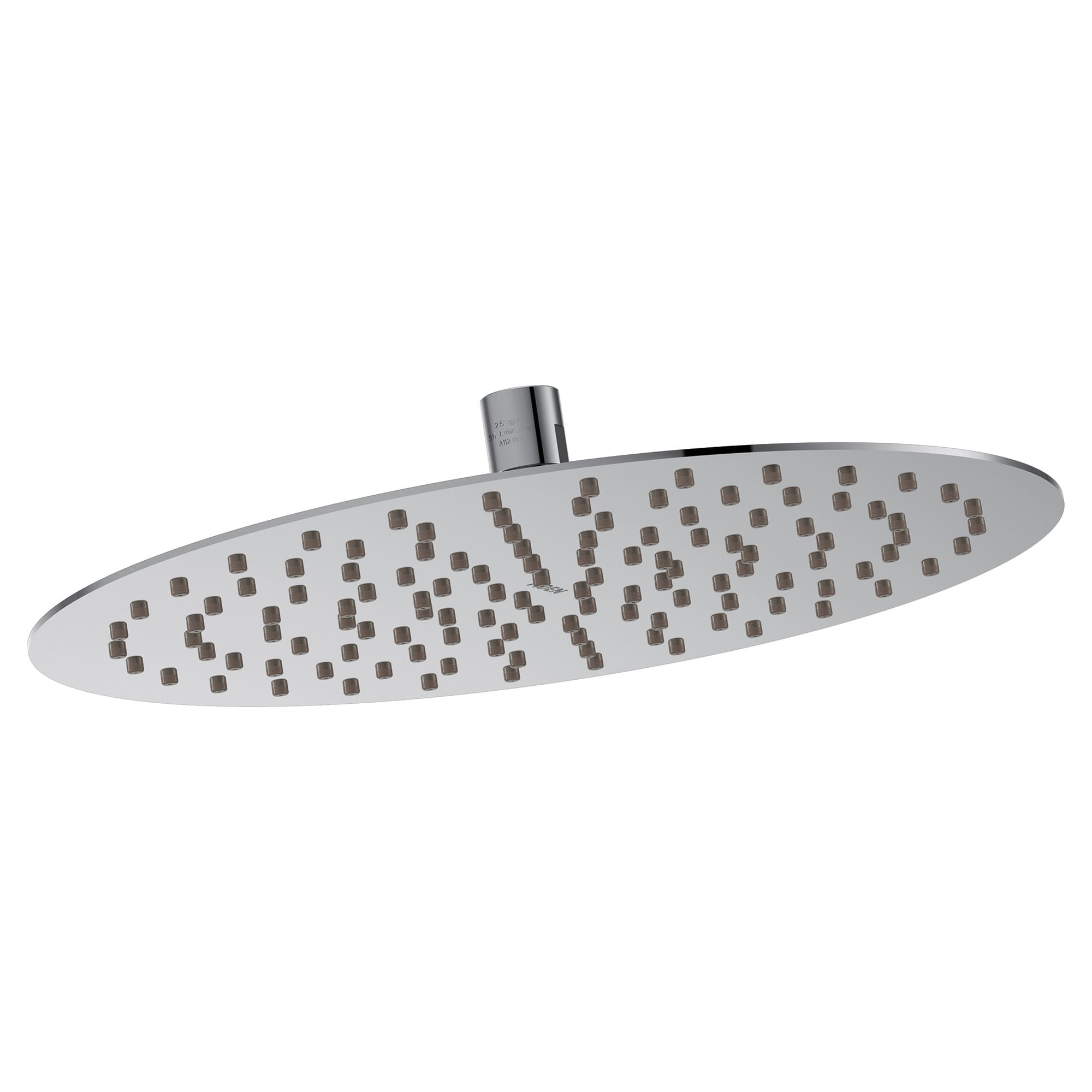 Moen S1002EP 1.0 -Spray Chrome 12.0-in Round Fixed Rain Shower Head 1.75 GPM
