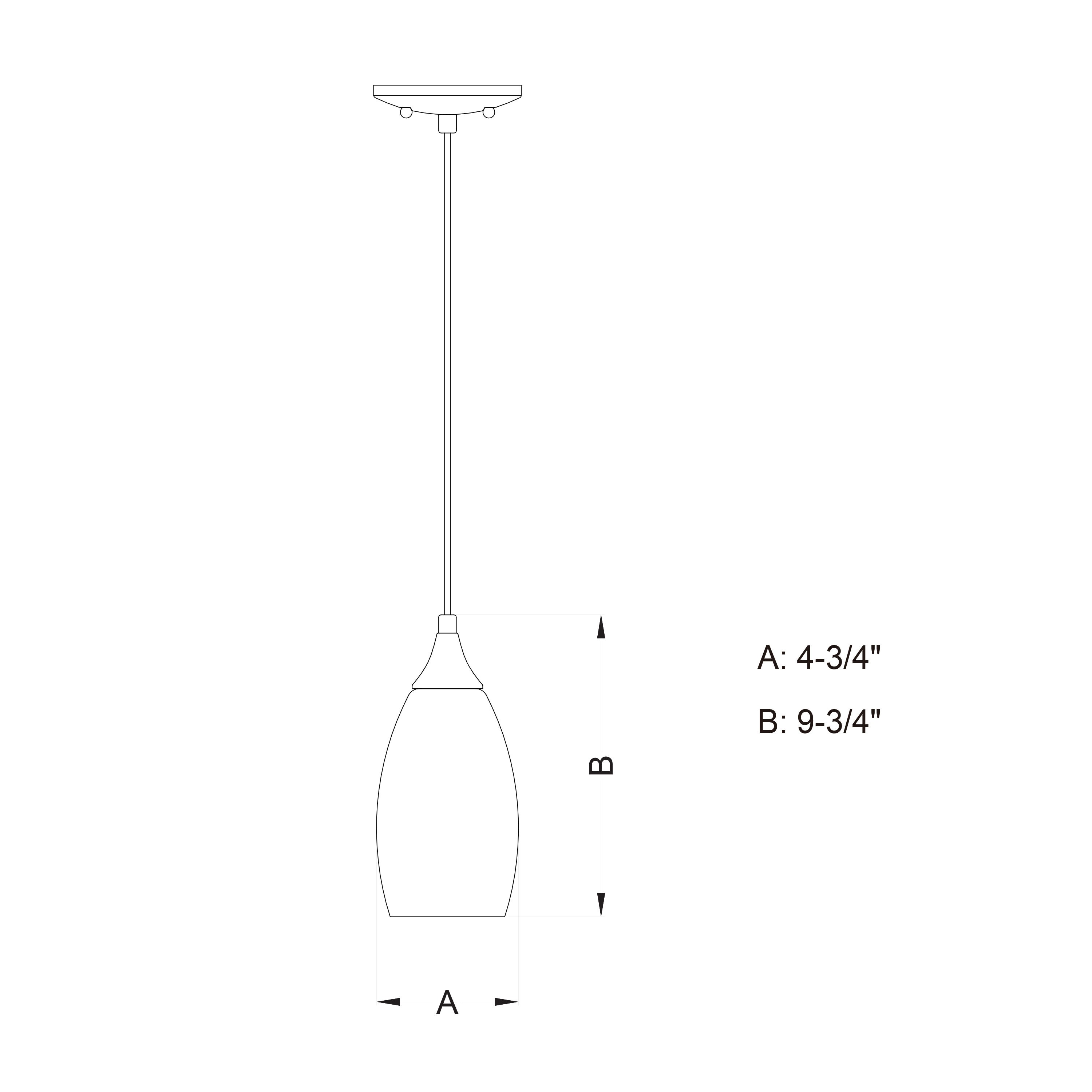 Milano Satin Nickel Mini Pendant with Marble Swirl Glass