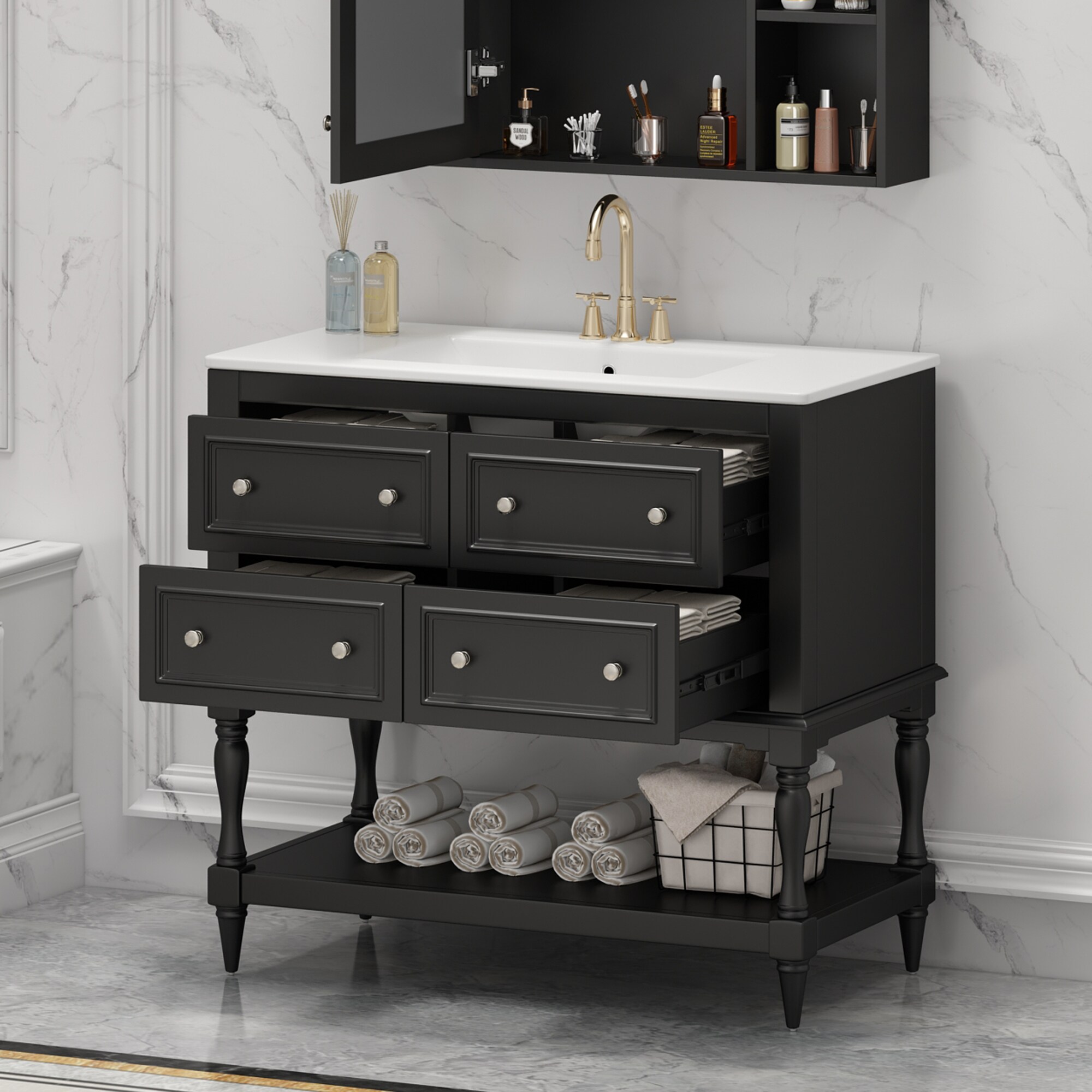 Tatayosi JJ-50654B Bath-Vanity-Combo - View #5