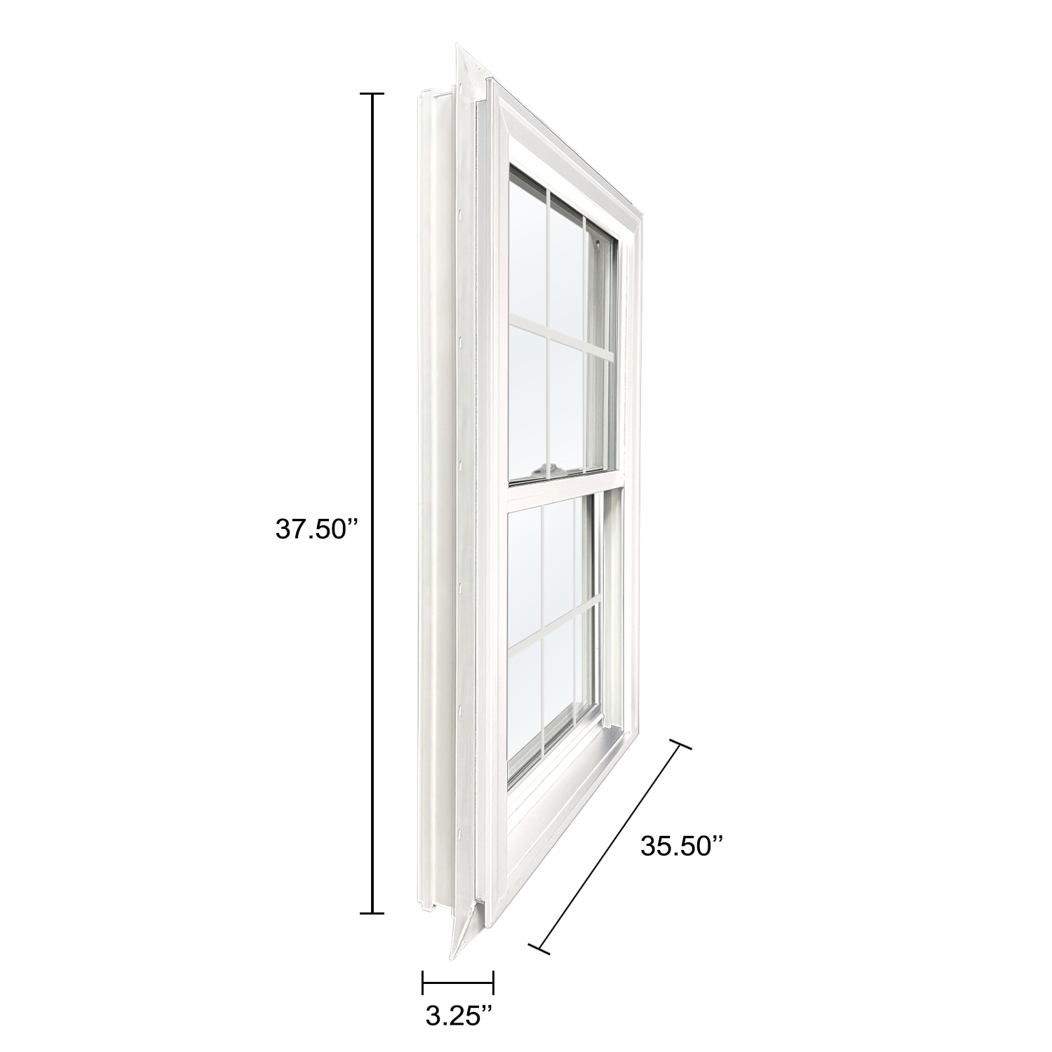 United Window & Door 59DH3638LSGF Double-Hung-Windows - View #12