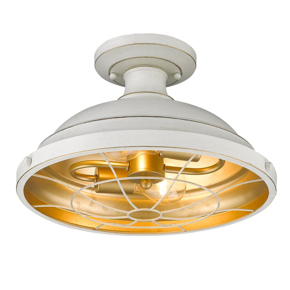 Golden Lighting 7312-SF FW flushmounts - View #3