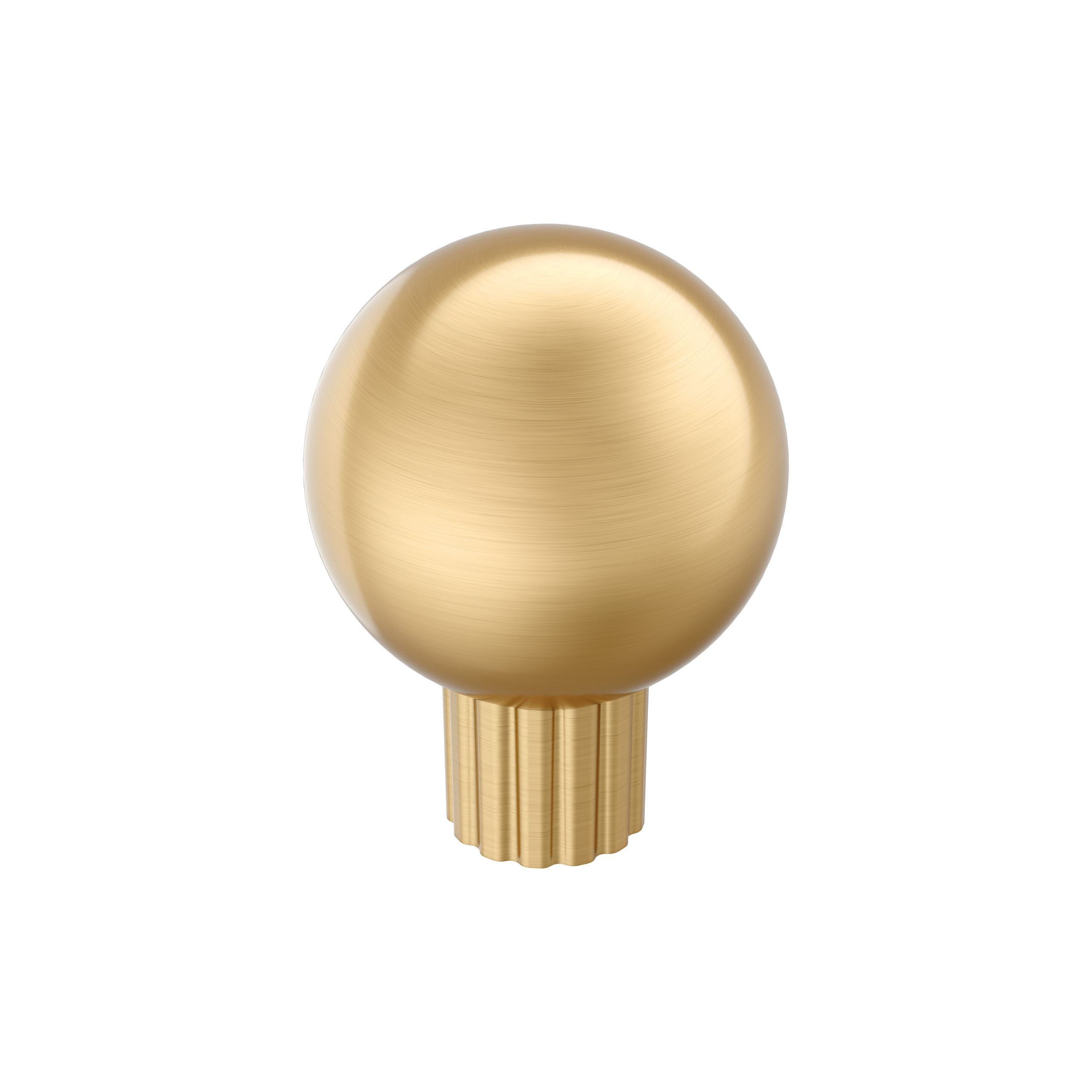 Amerock BP37700CZ Cowrie 1-1/8-in Champagne Bronze Round Transitional Cabinet Knob