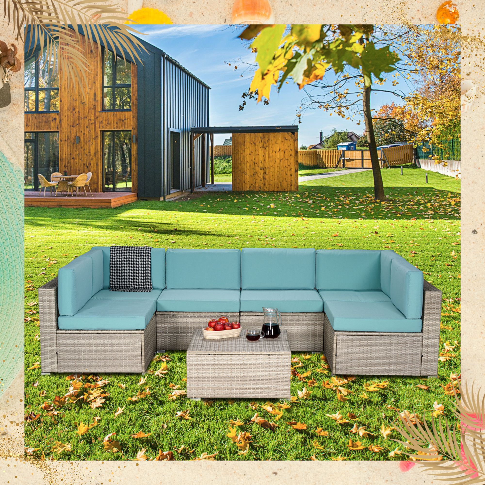 Nestfair PS20027E Patio-Conversation-Sets - View #7