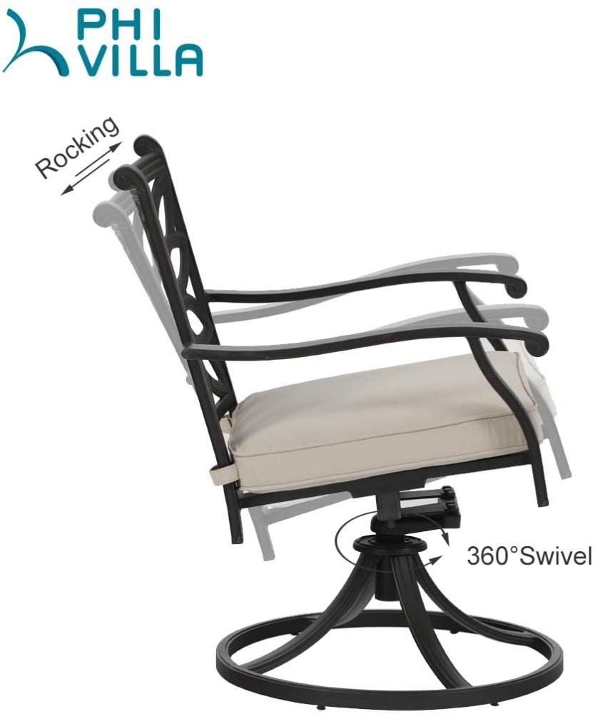 PHI VILLA E02GF0501-071-01 Patio-Chairs - View #4
