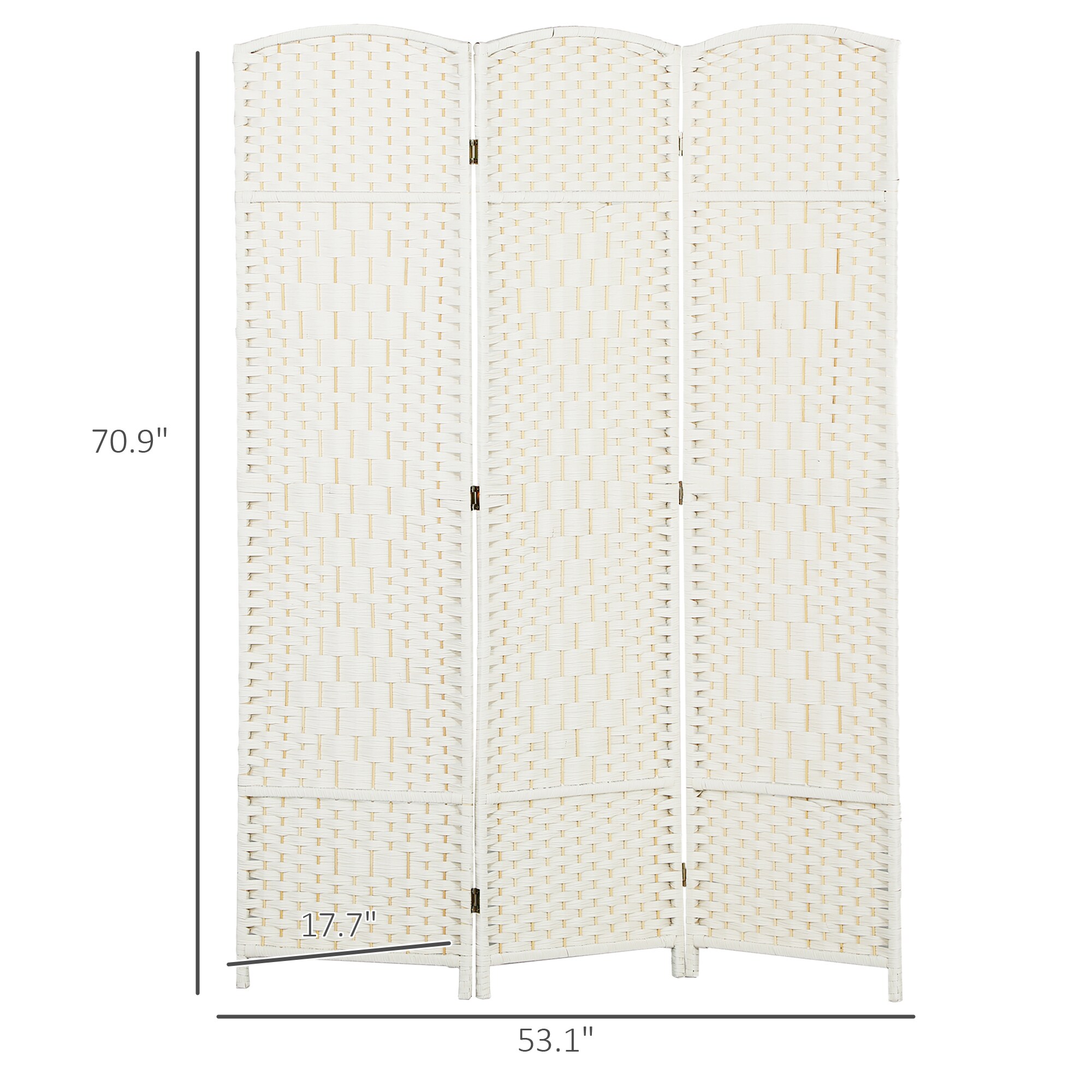 HomCom 830-816V00WT Indoor-Privacy-Screens - View #3