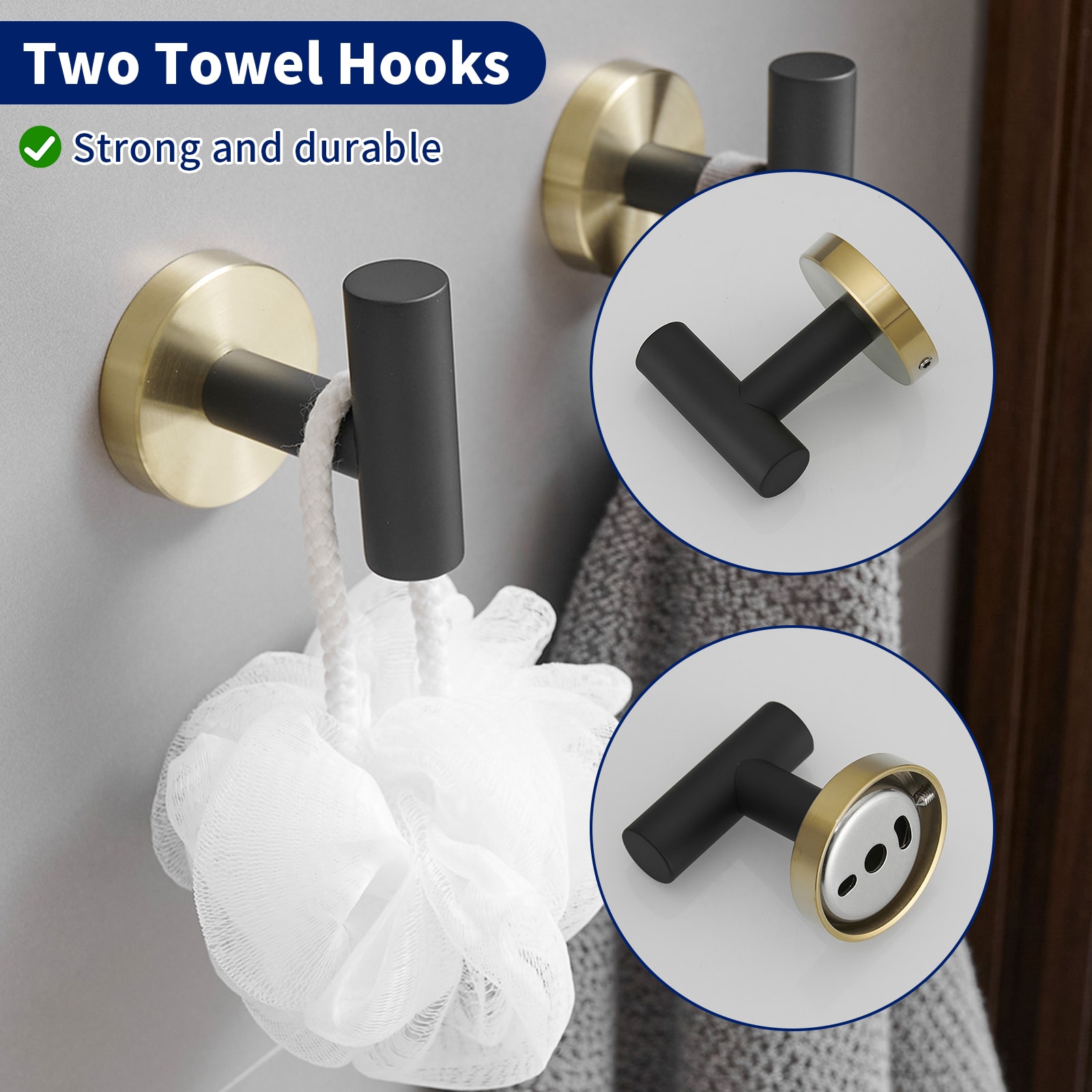 BWE A-91062-GBK-R Decorative-Bath-Hardware-Kits - View #5