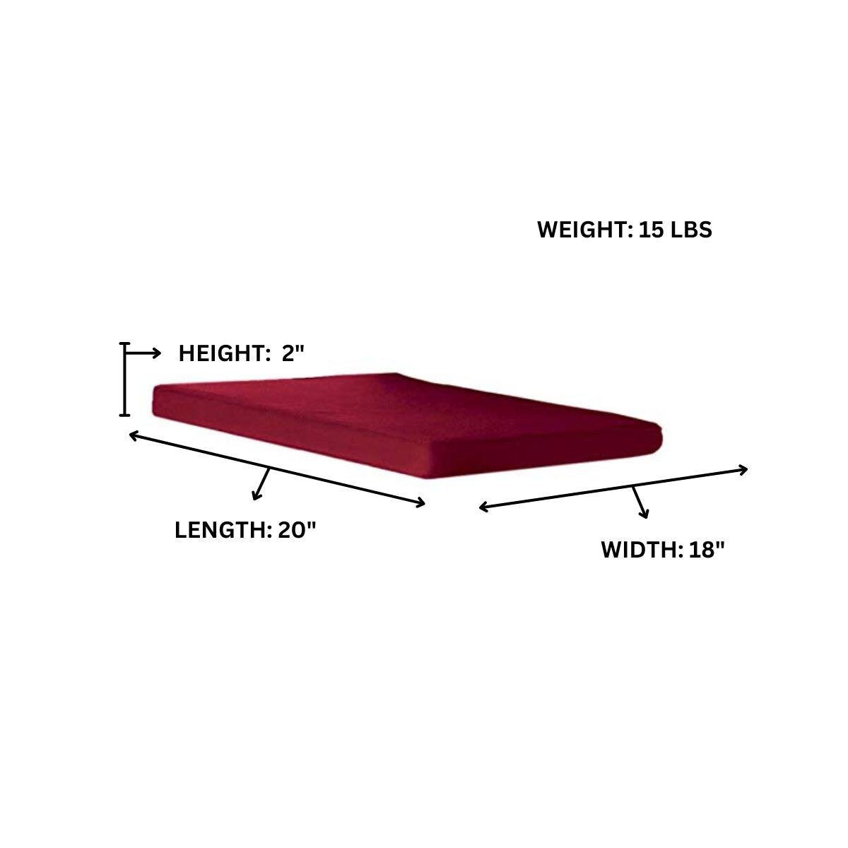 All Things Cedar TC20-2-R Patio-Furniture-Cushions - View #4