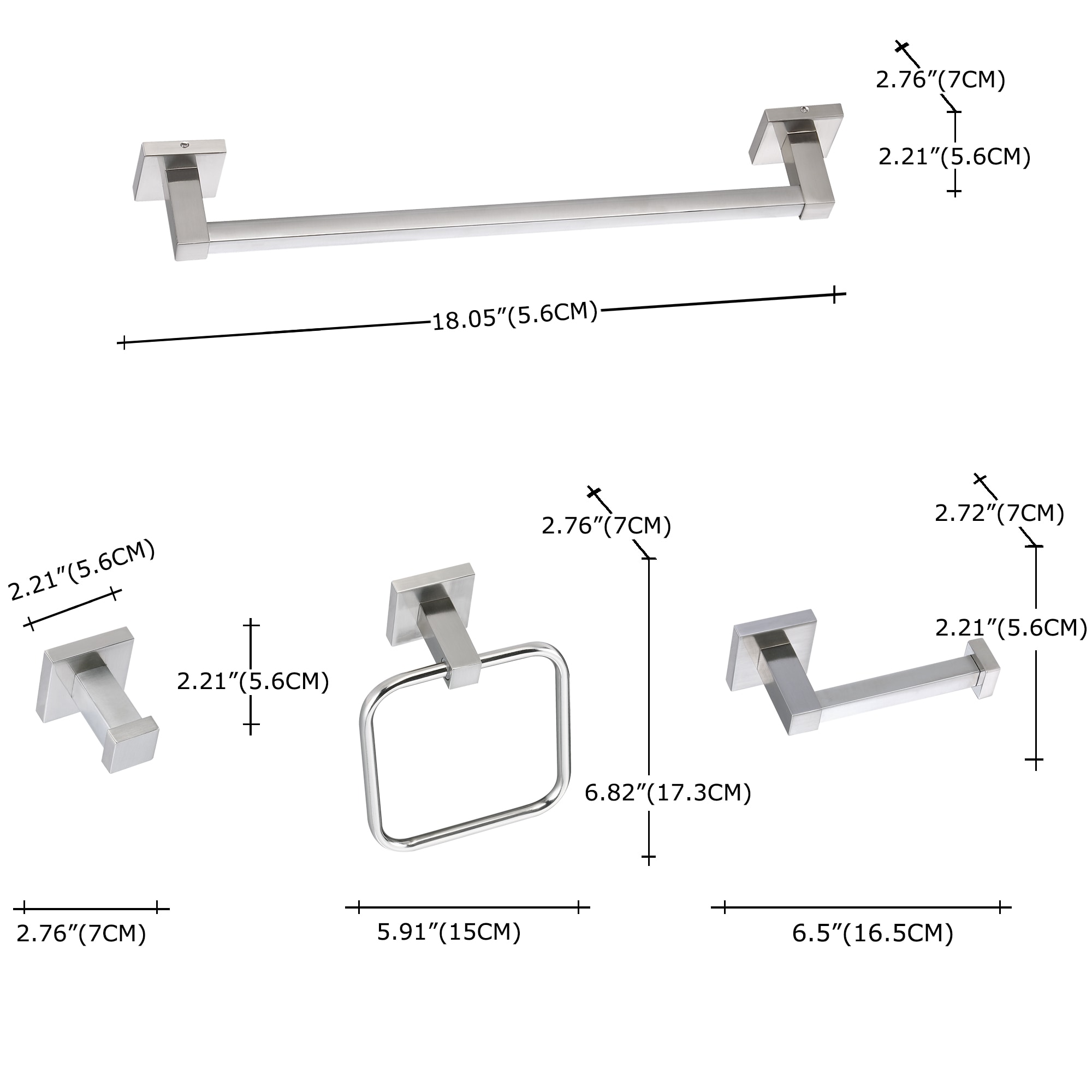 Sir Faucet TOHLAR-029 Decorative-Bath-Hardware-Kits - View #2