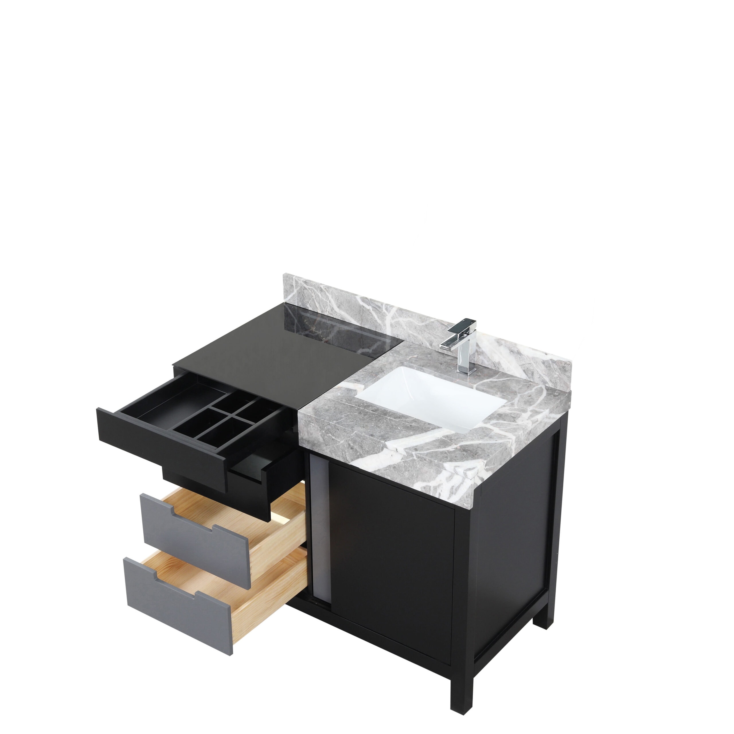 Lexora LZ342242SLISFMC Bath-Vanity-Combo - View #5