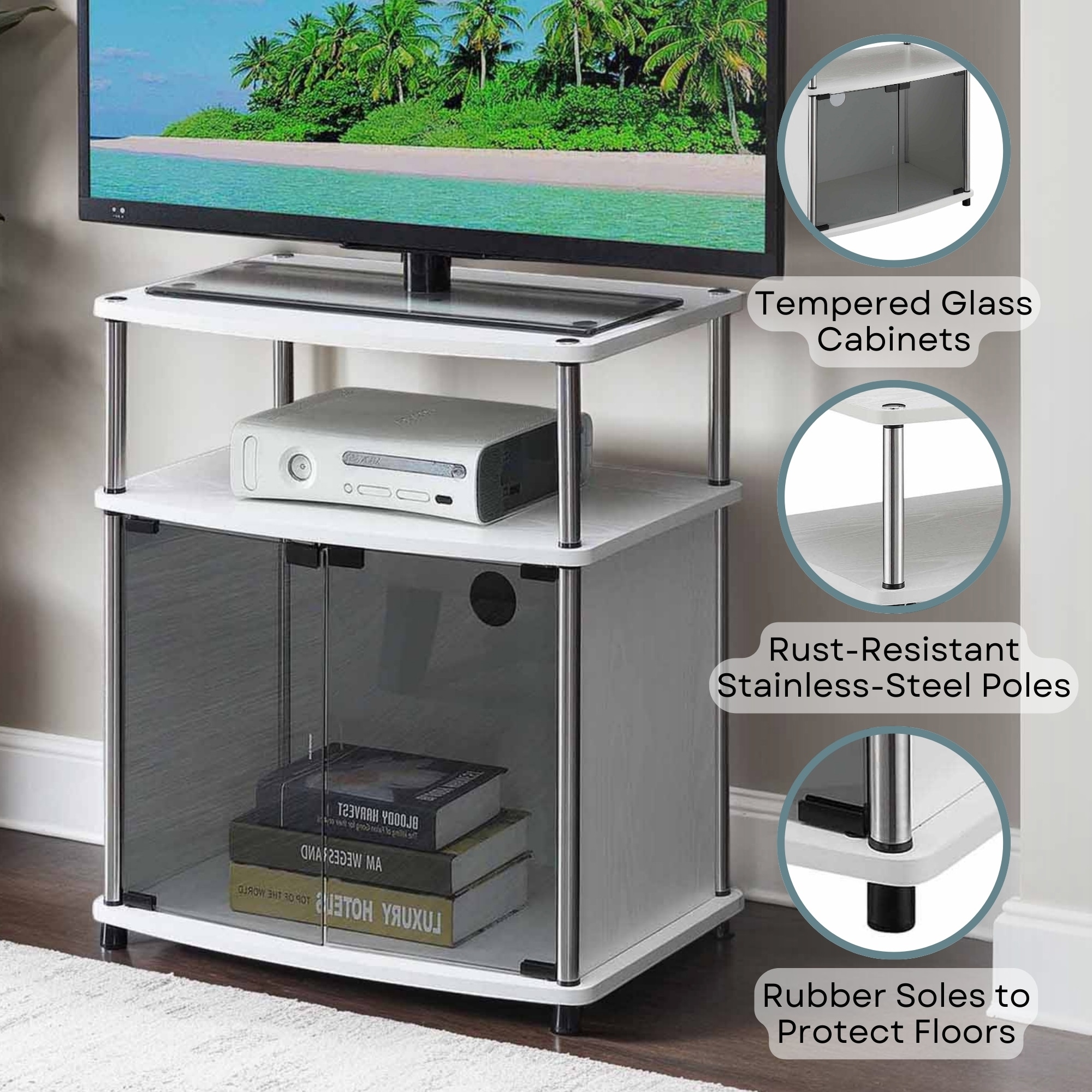Convenience Concepts 151056W Tv-Stands - View #4