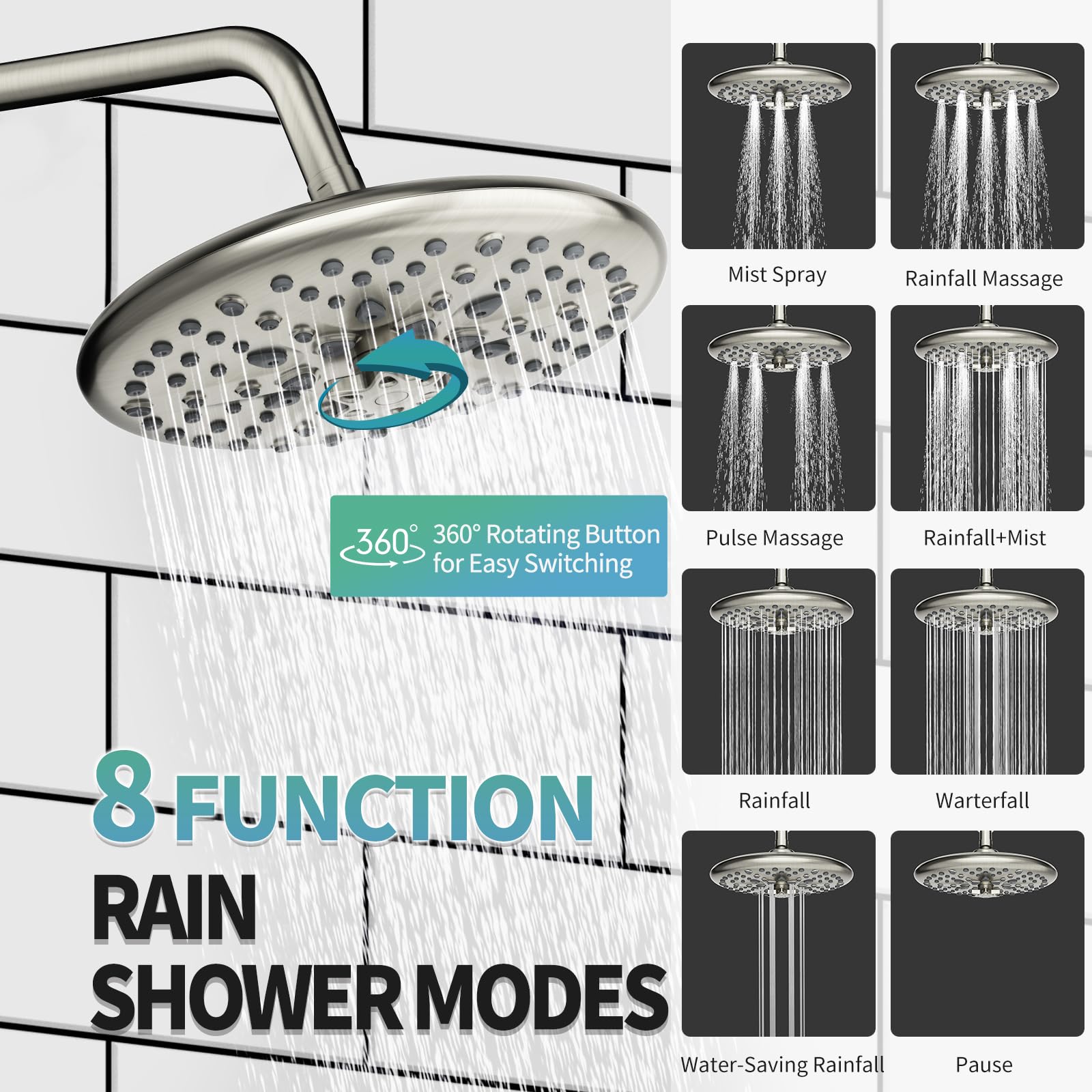 Anqtovp LAN0707N066 Showerhead-Bar-Panels - View #3