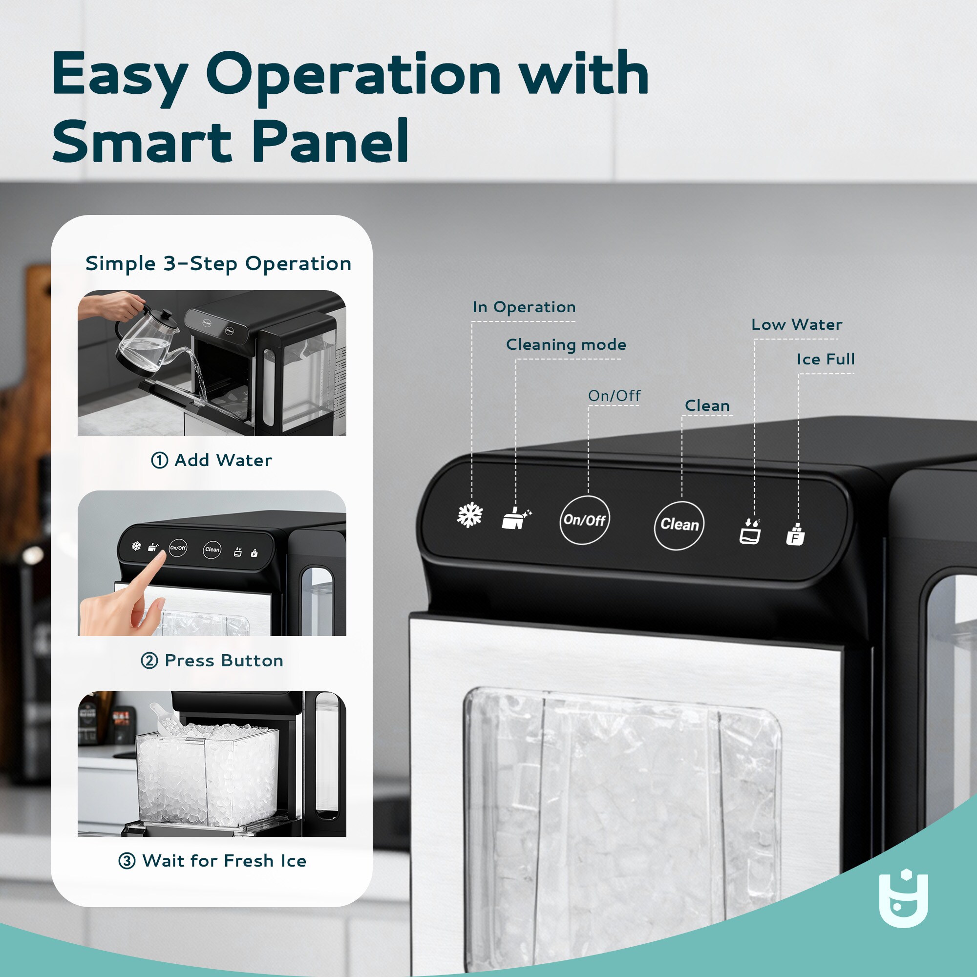 Euhomy IM025-NBS-E-LS-SC Ice-Makers - View #7