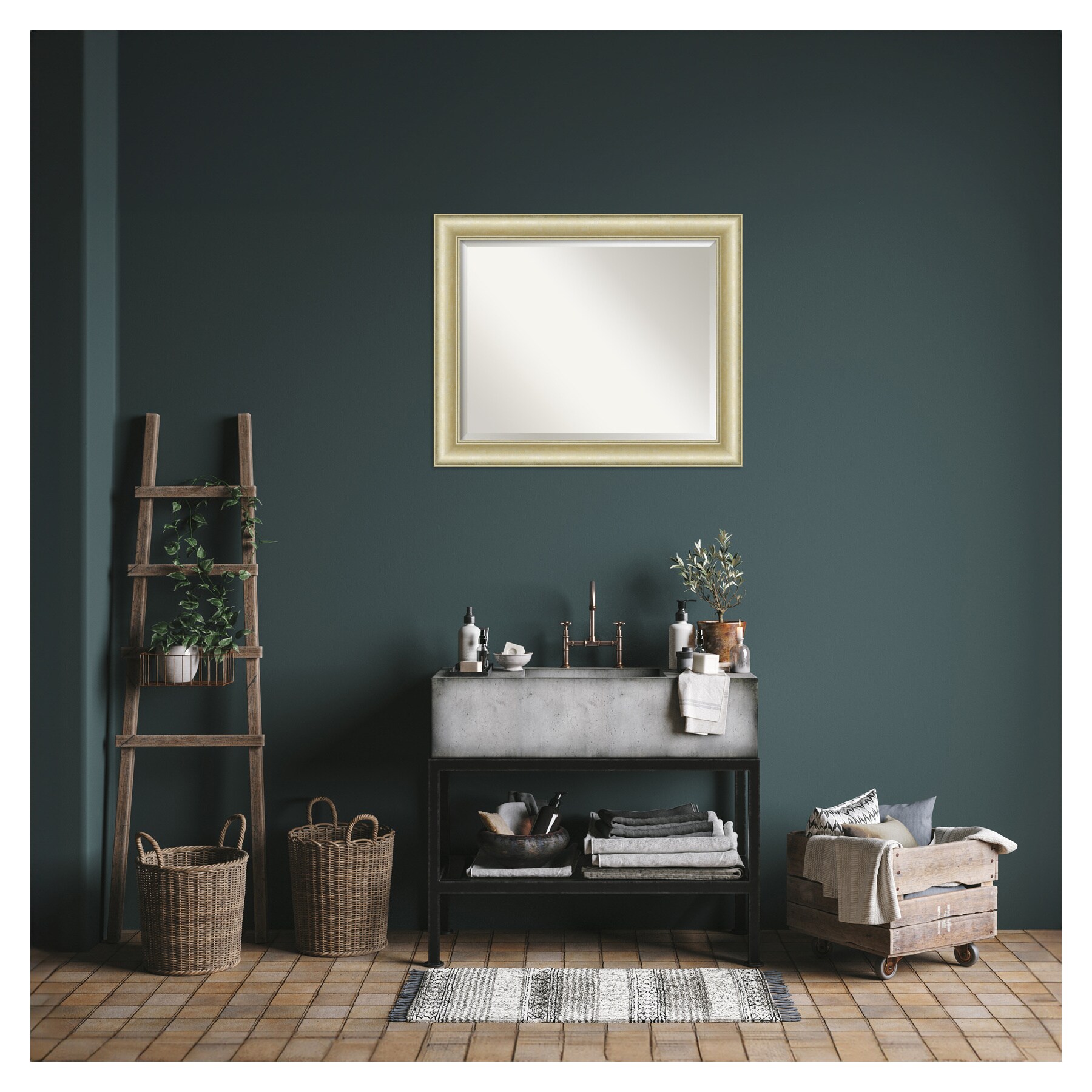 Amanti Art DSW4593014 Framed-Bath-Mirrors - View #7