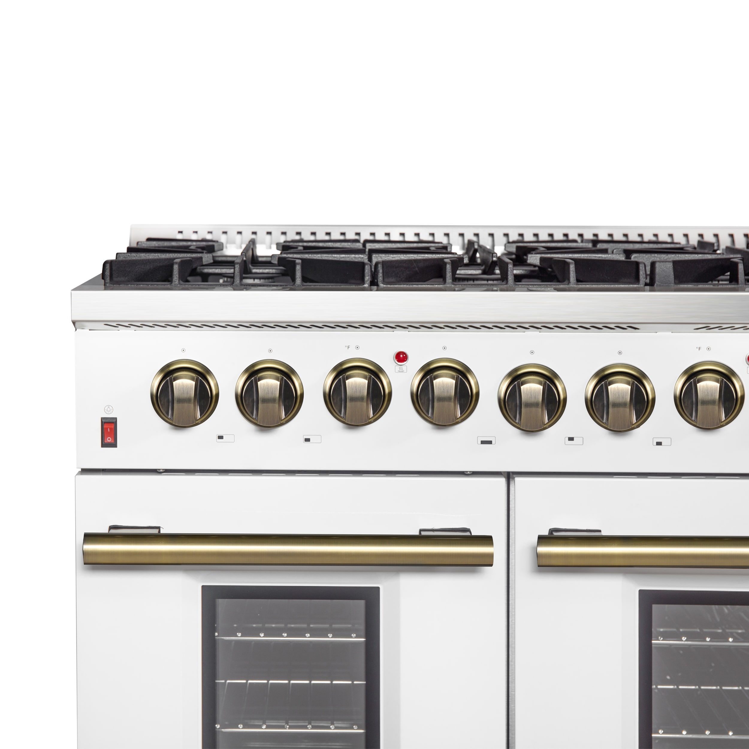 FORNO FFSGS6156-48WHT Double-Dual-Fuel-Ranges - View #9