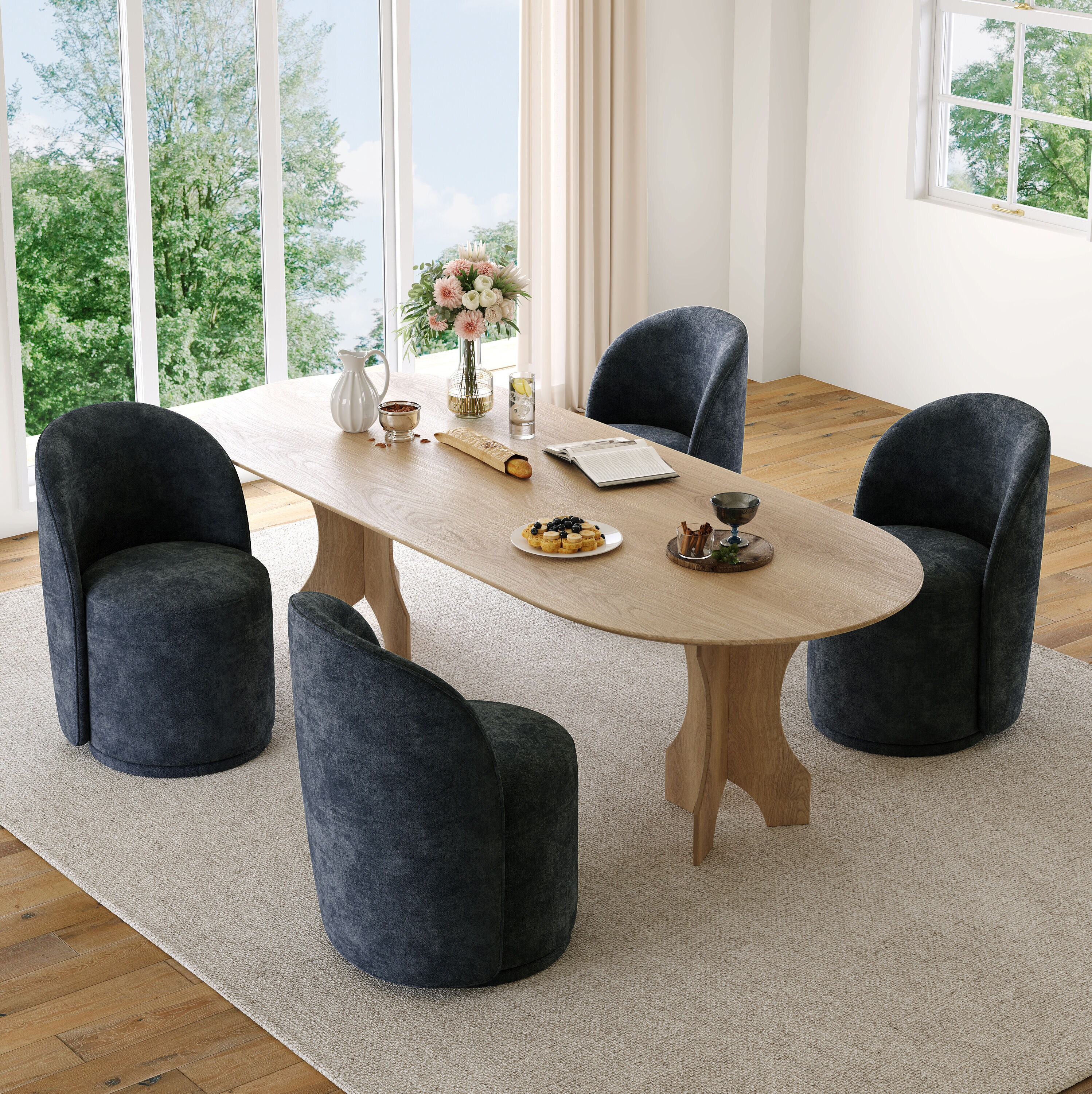 Dreamsidea LS-CH0062-NAV Dining-Chairs - View #10