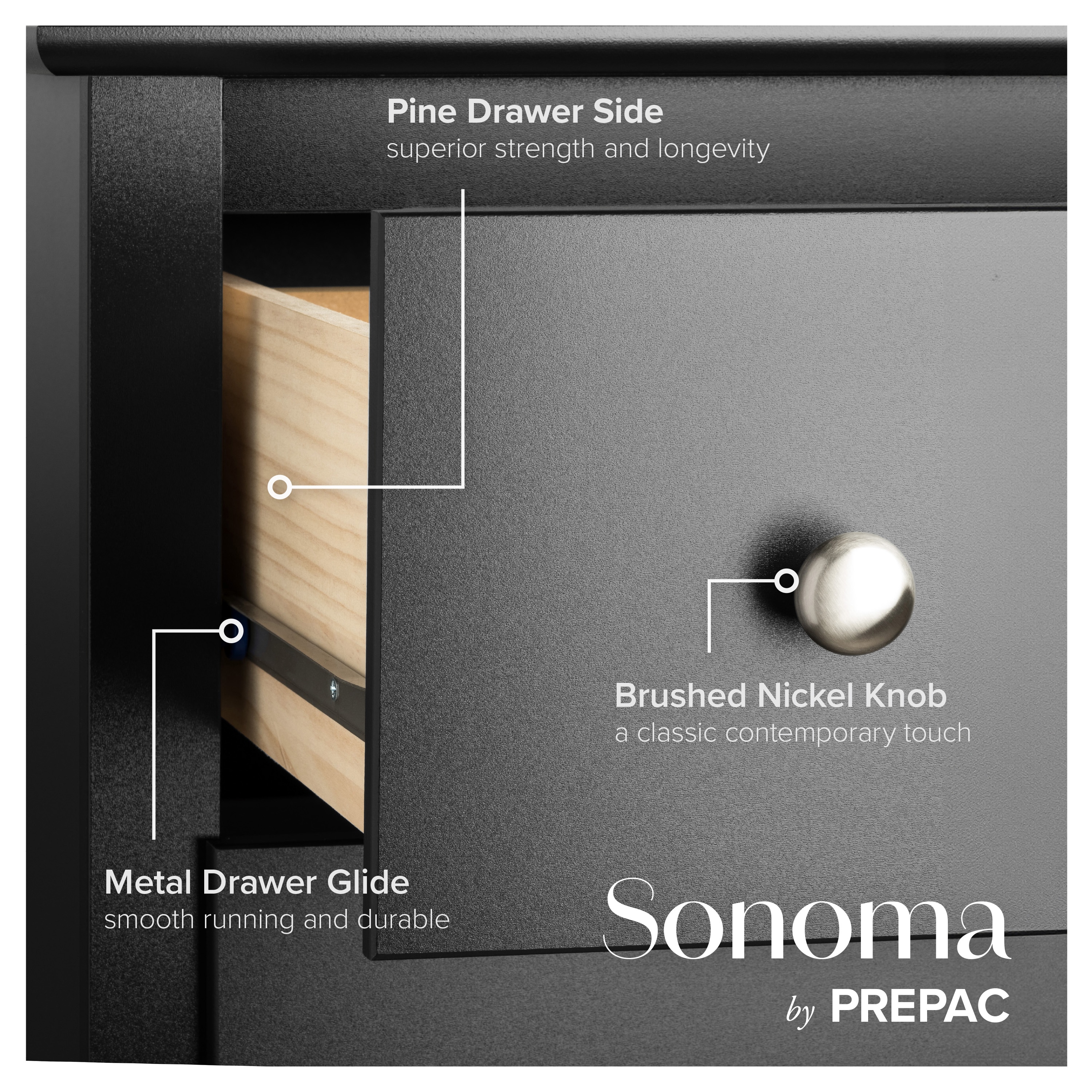 Prepac BDC-3345-K dressers - View #5
