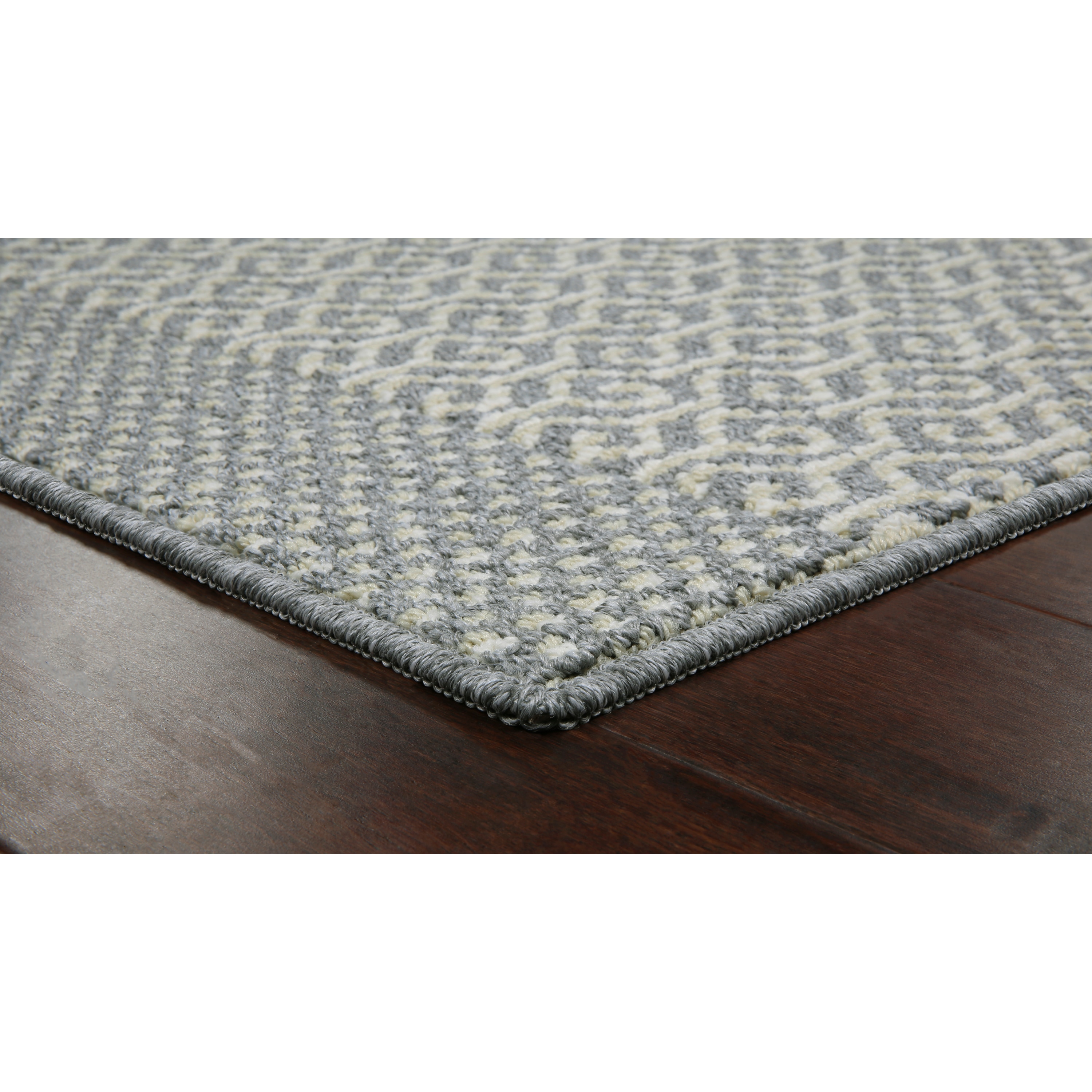 Style Selections 2 x 6 Mushroom Indoor Border Rustic Machine Washable  Runner Rug in the Rugs department at