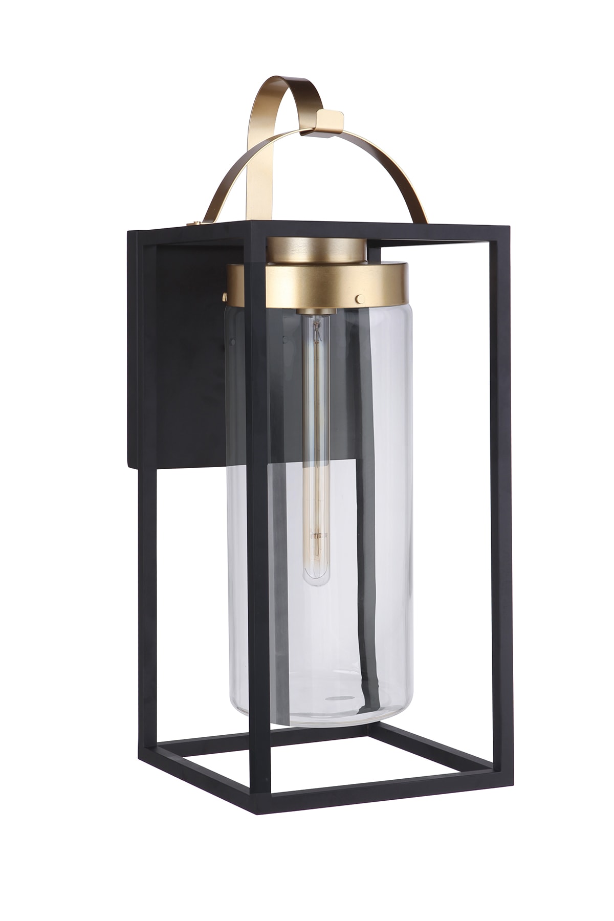 Craftmade ZA4834-MNSB Neo 1 -Light 28-in H Satin Multiple colors Hardwired Outdoor Wall Light