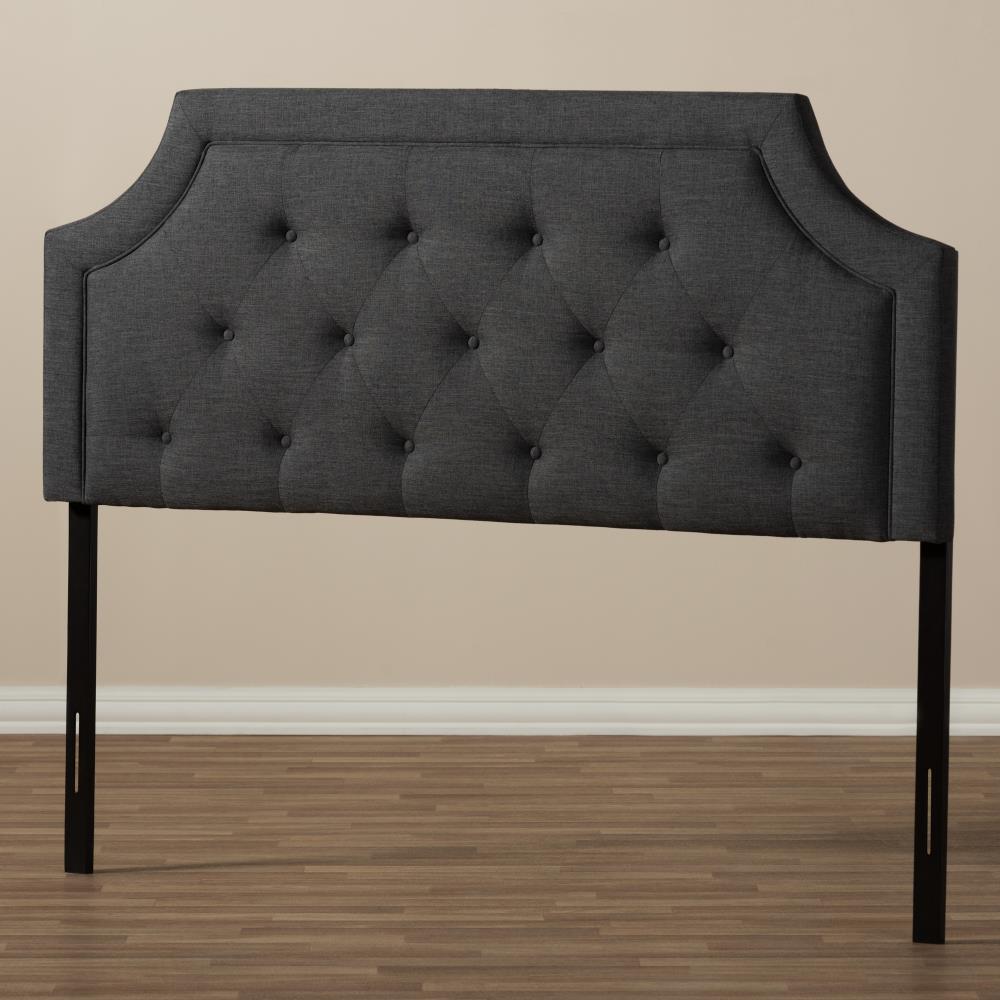 Baxton Studio 134-7263-LW Upholstered-Headboards - View #3