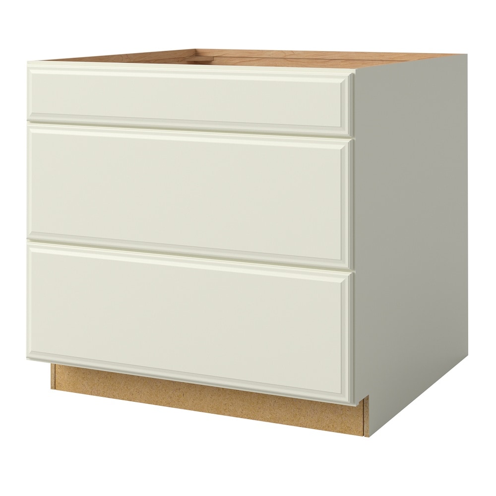 allen + roth Pattingham 36-in W x 34.5-in H x 24-in D Harbor Lazy Susan Corner Base Fully Assembled Cabinet (Raised Panel Square Style)