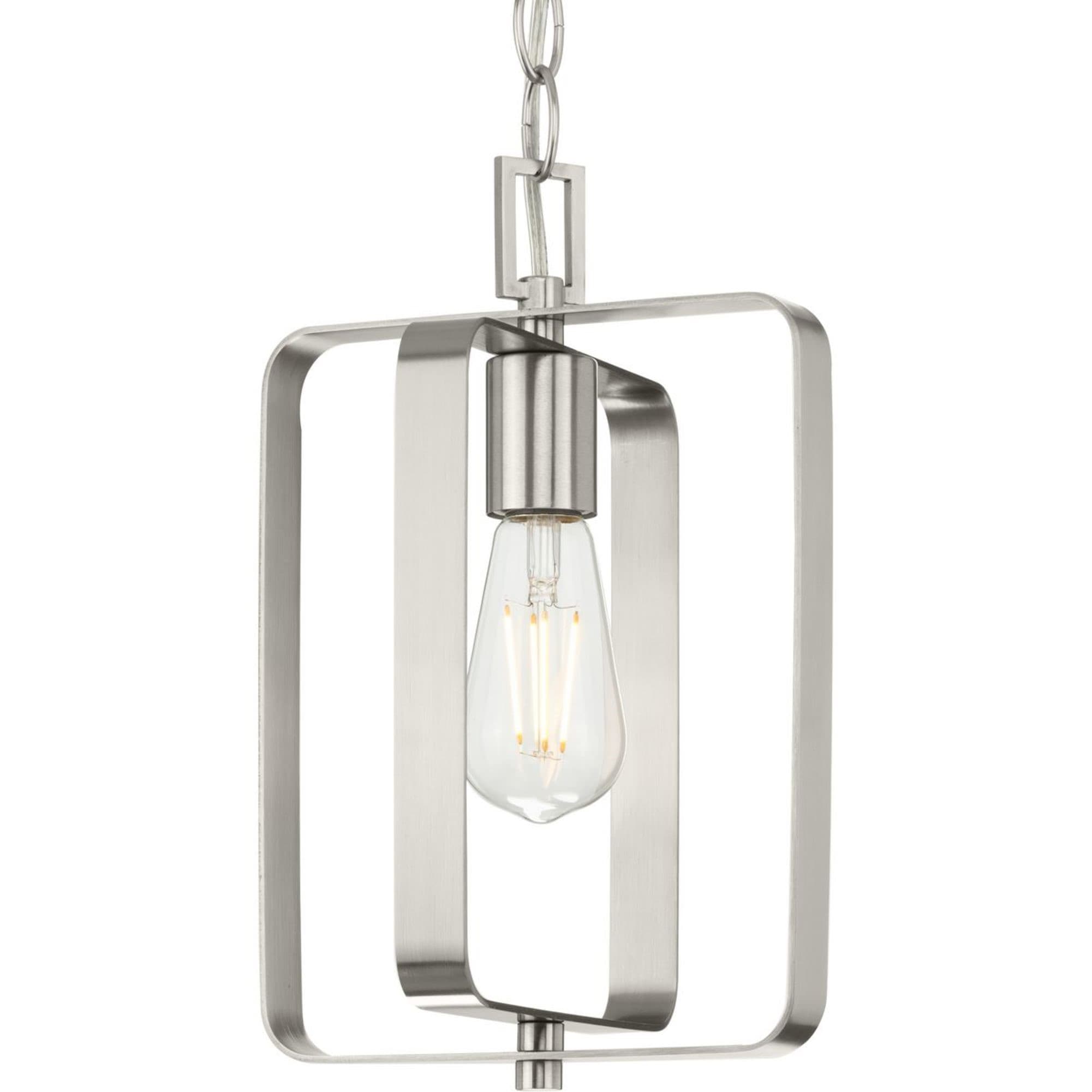 Progress Lighting McColl Brushed Nickel Transitional Square Led