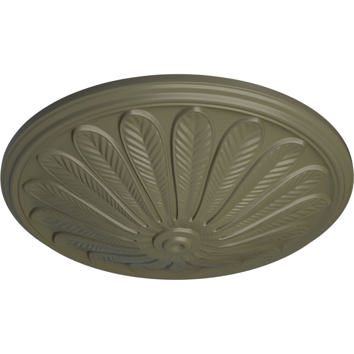 Ekena Millwork CM25BRSSF Ceiling-Medallions - View #2