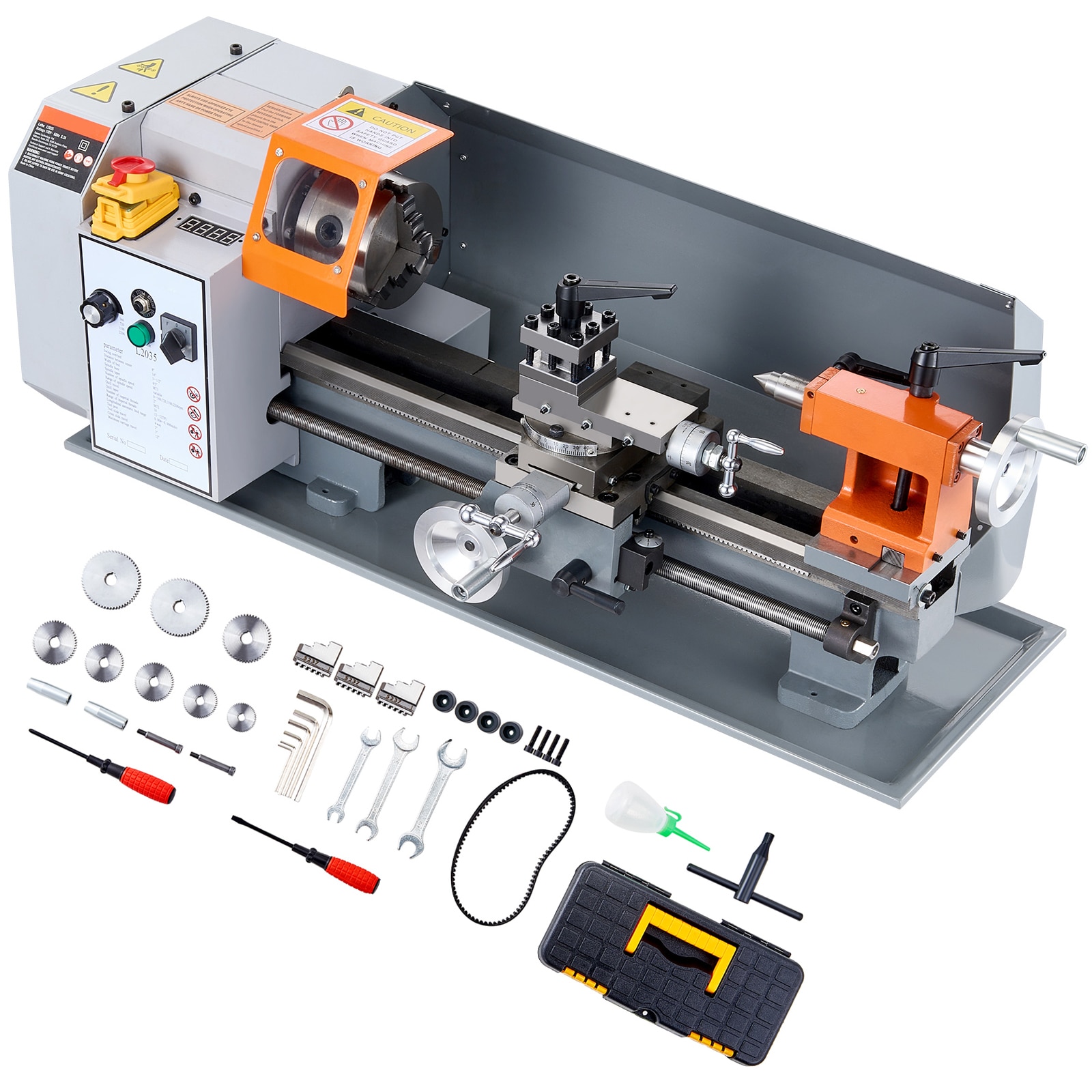 SVOPES 8-in x 14-in Variable Speed Wood Lathe #SVOPESTSJSCCY03804V1