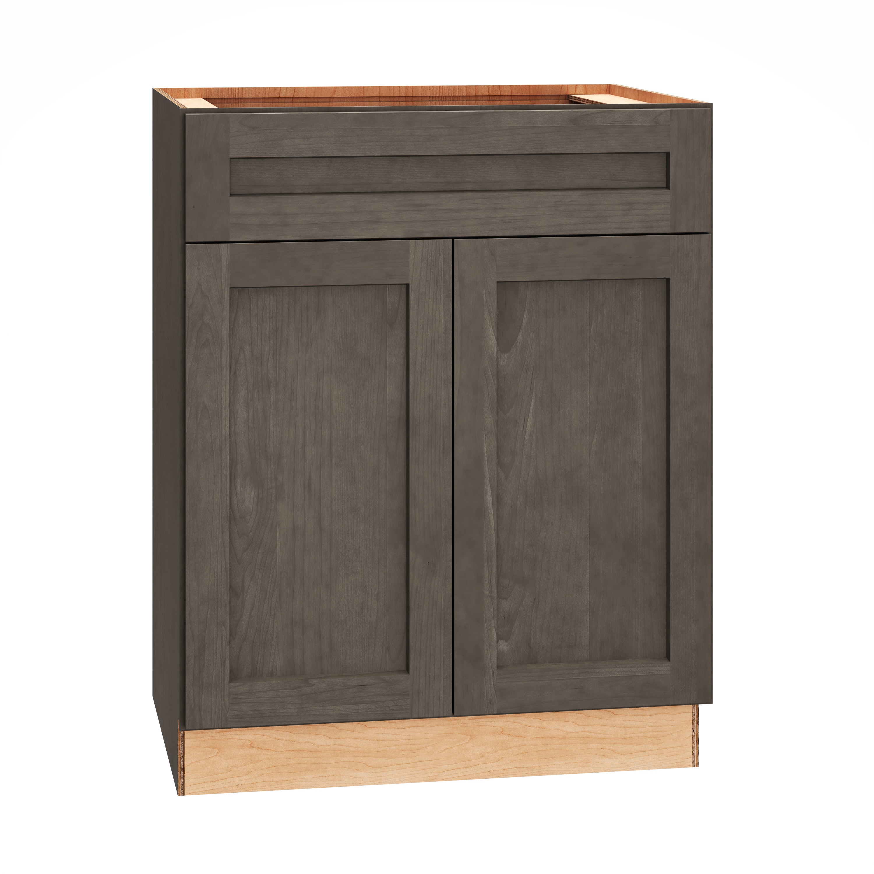 Diamond Express 329 VSB273421 Jamestown 27 Colt Brown Bathroom Vanity Base Cabinet without Top