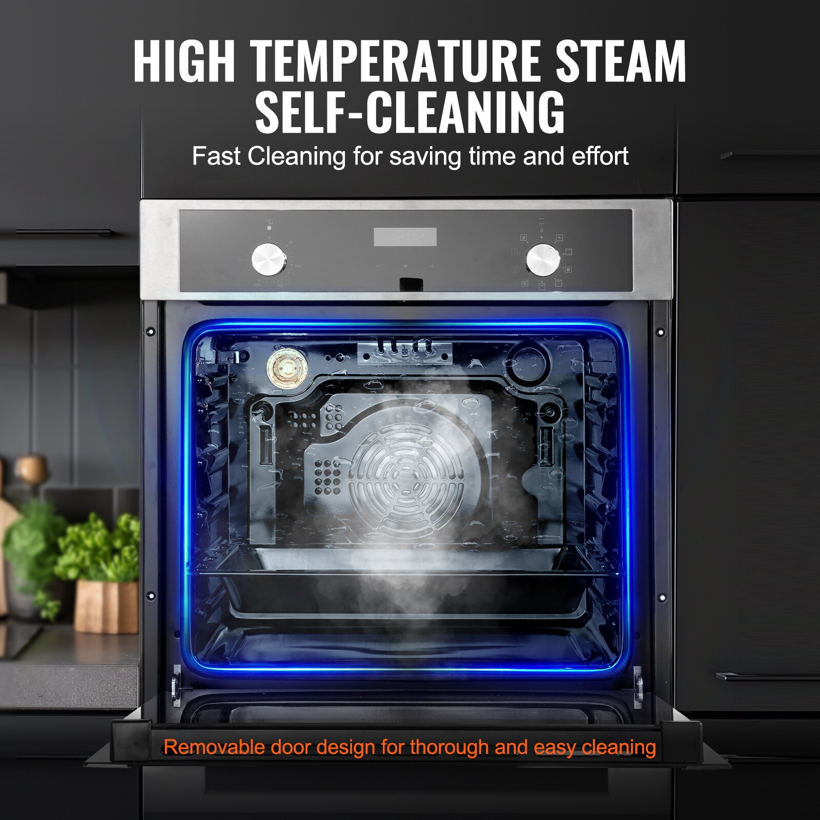 VEVOR SCQRSDKXJXSX07974V7 Dwall-Elec-Oven - View #5
