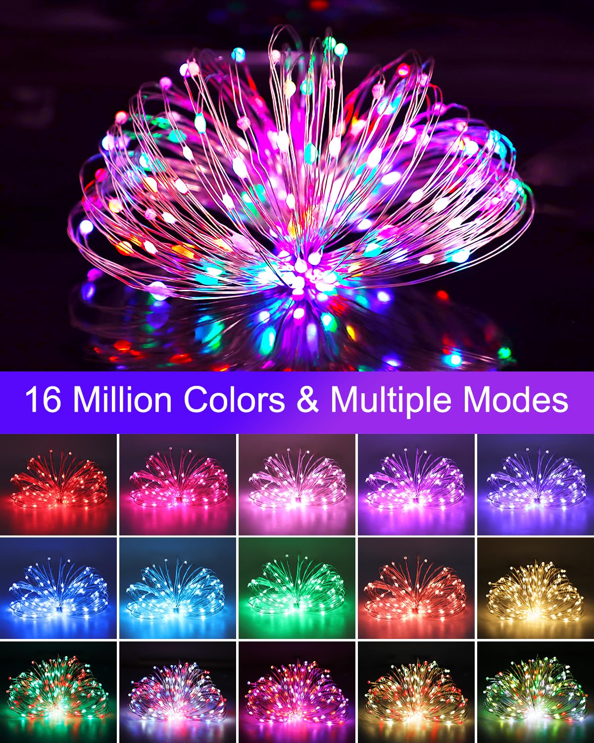 Phewnyzo LPW0813W226 Christmas-String-Lights - View #2