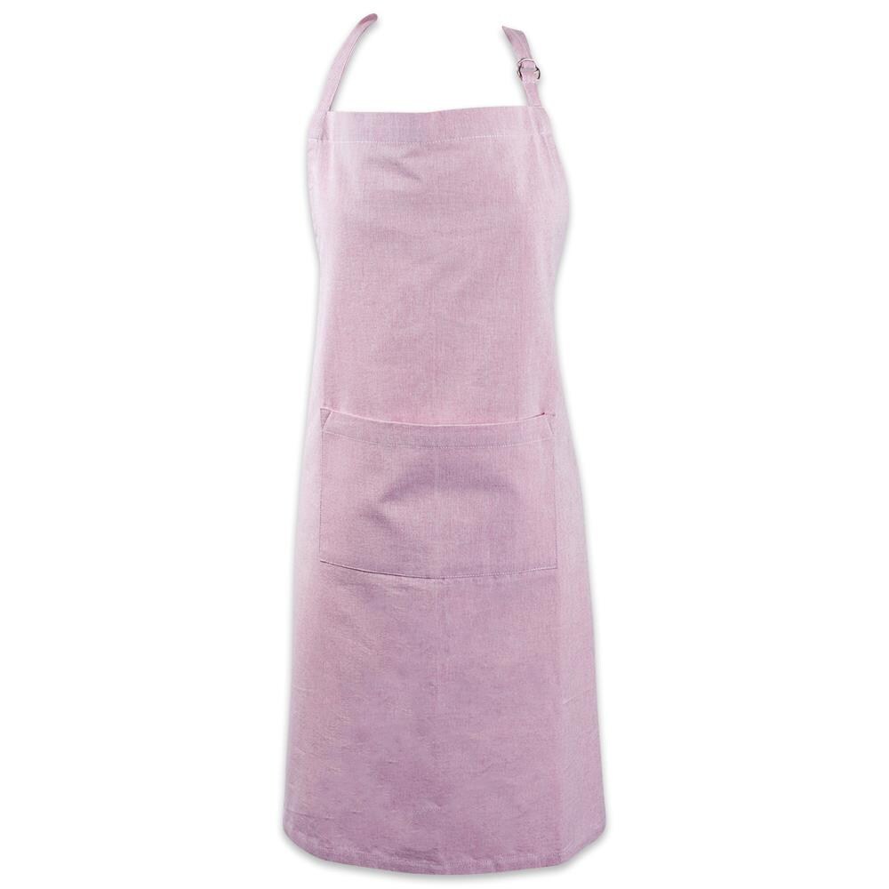 DII Rose Solid Chambray Chef Apron - Cotton - Adjustable Strap - One ...