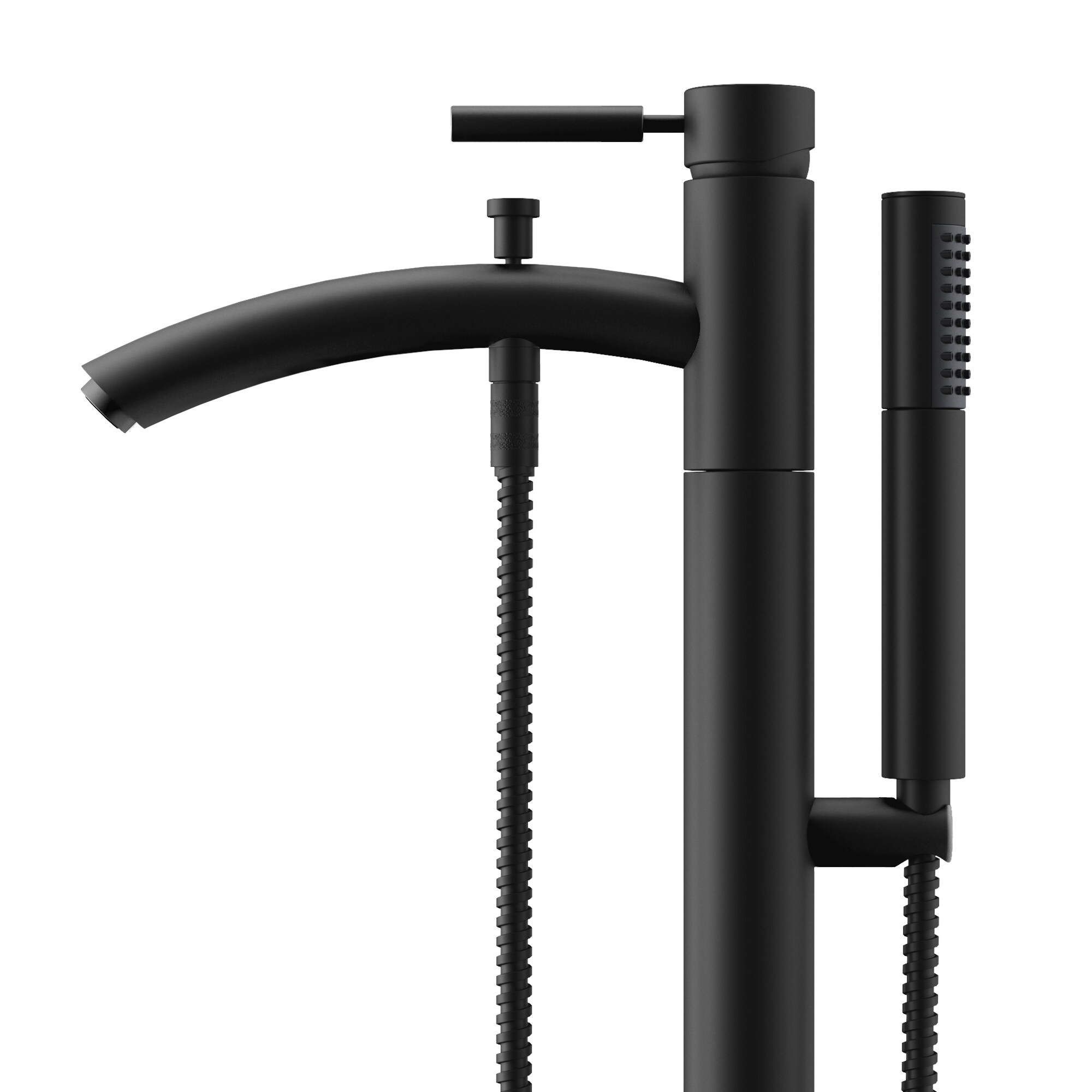 Wyndham Collection WCAT102340P11BK Roman-Tub-Faucets - View #2