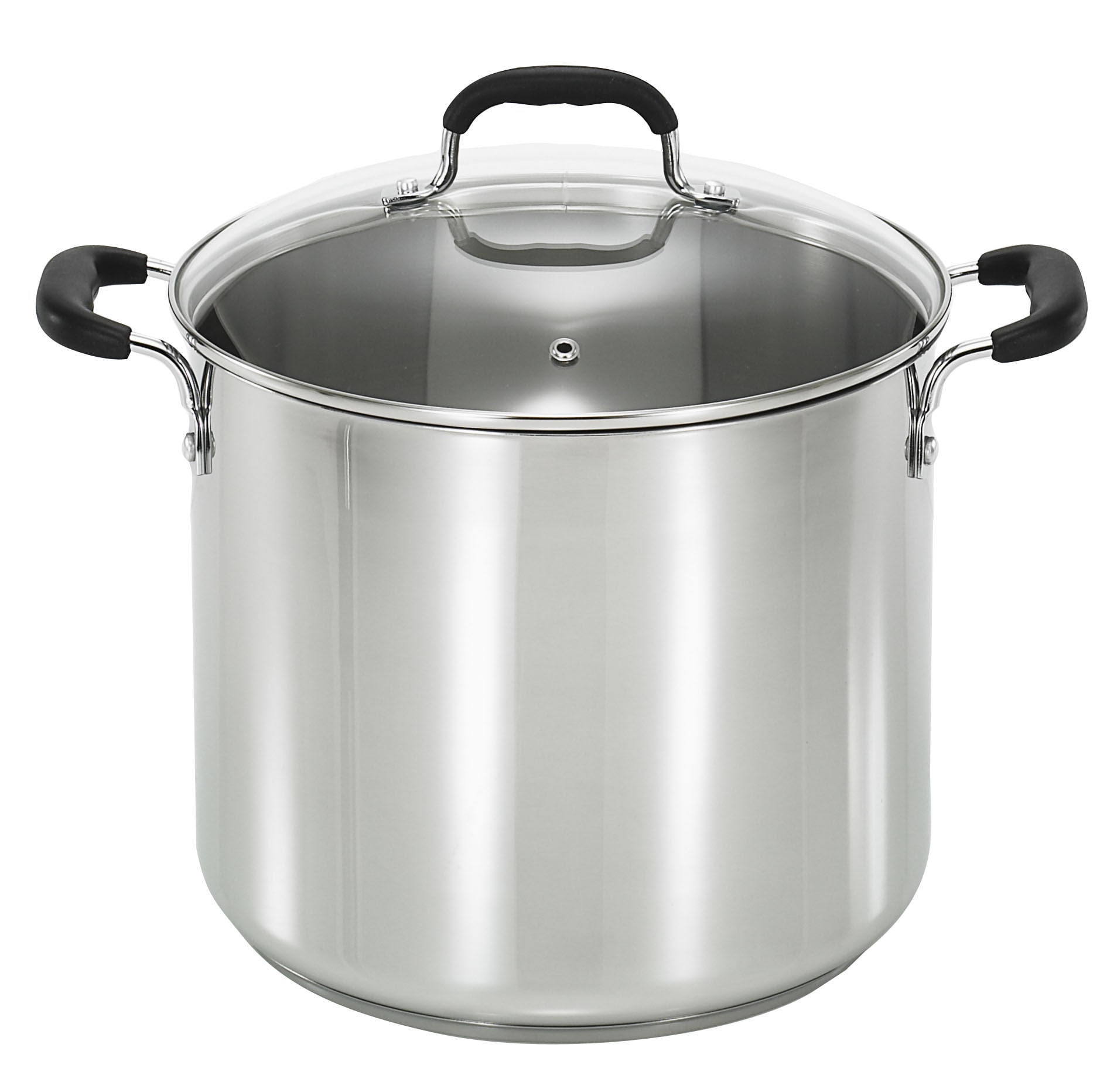 T-Fal Cook & Strain Stainless Steel Cookware, Saucepan with Lid, 1.5 Quart