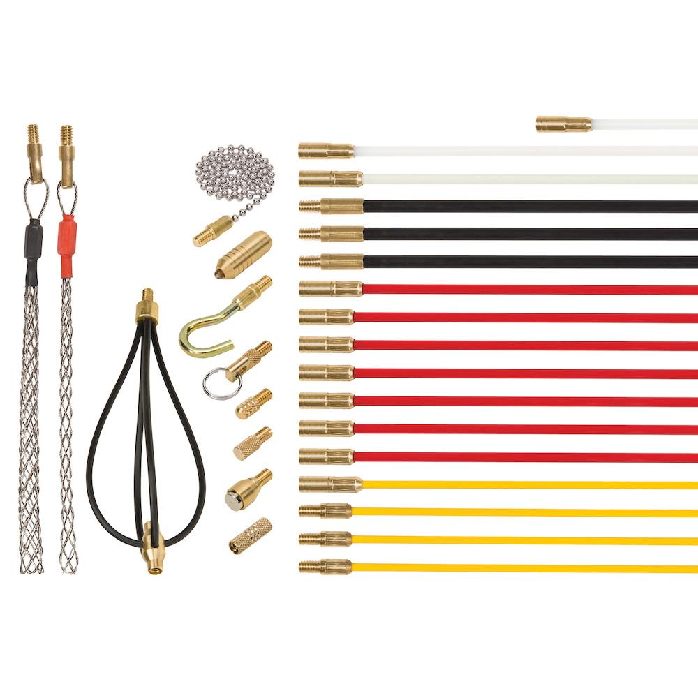 Southwire 32-ft Fiberglass Cable Rod Kit in the Fish Tape & Poles  department at