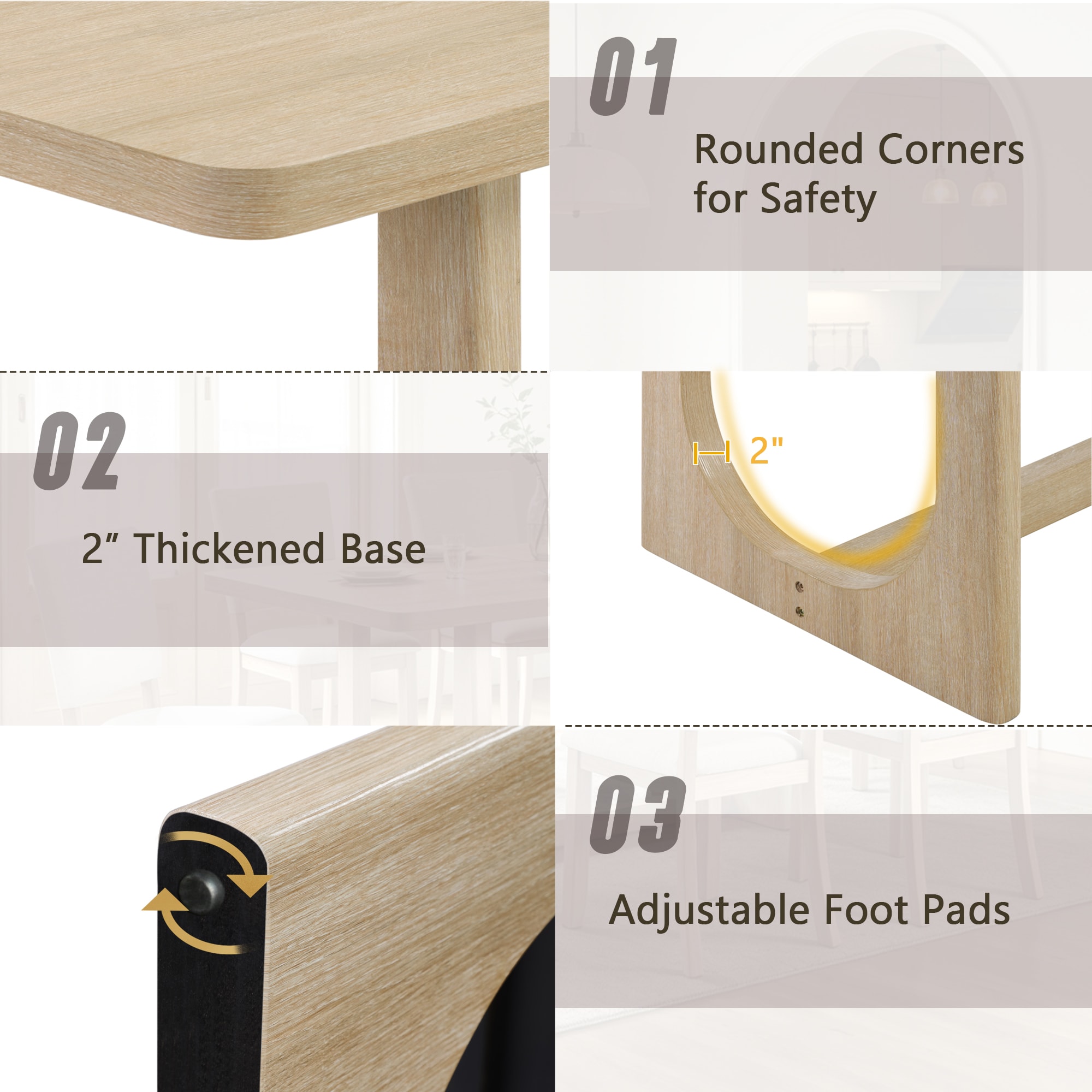 Tinyhomie LW-Y-OR-9653 Dining-Sets - View #6