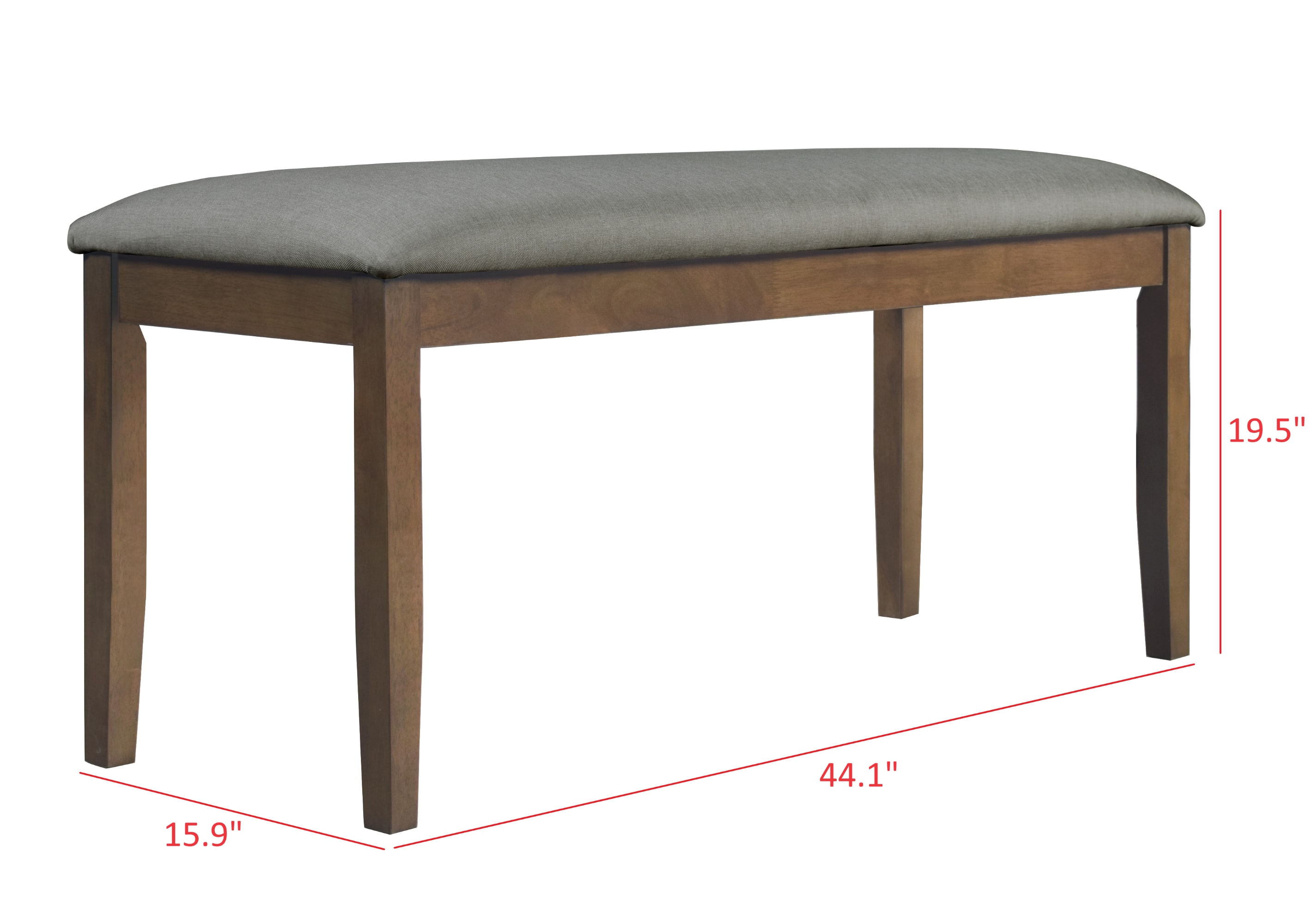 Home Design 10026-111 Dining-Benches - View #4