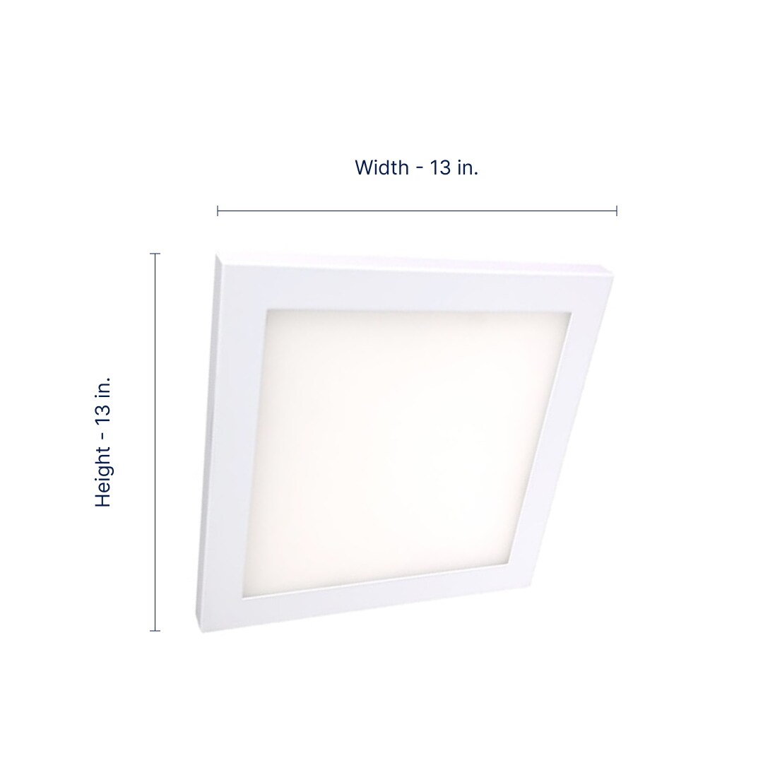 Amax Lighting LED-SM13DL-WT flushmounts - View #2