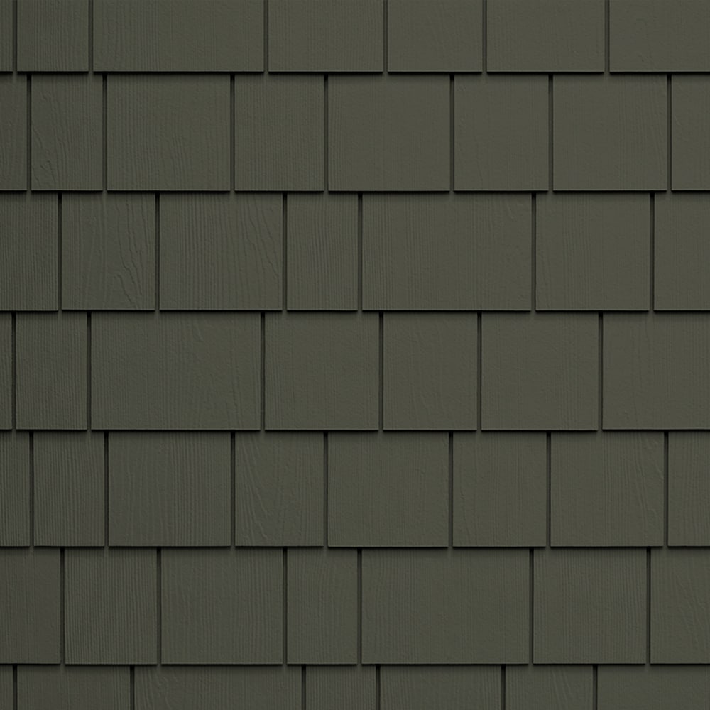 James Hardie Magnolia Home Collection Hz10 Fiber Cement Cedarmill Shingle Siding Panel Peppery 7976