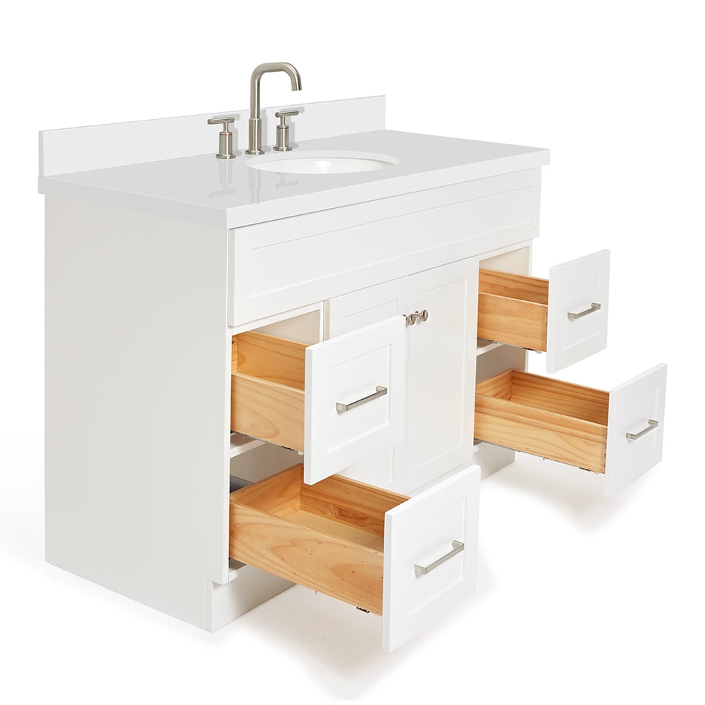 ARIEL F049SWQOVOWHT Bath-Vanity-Combo - View #5