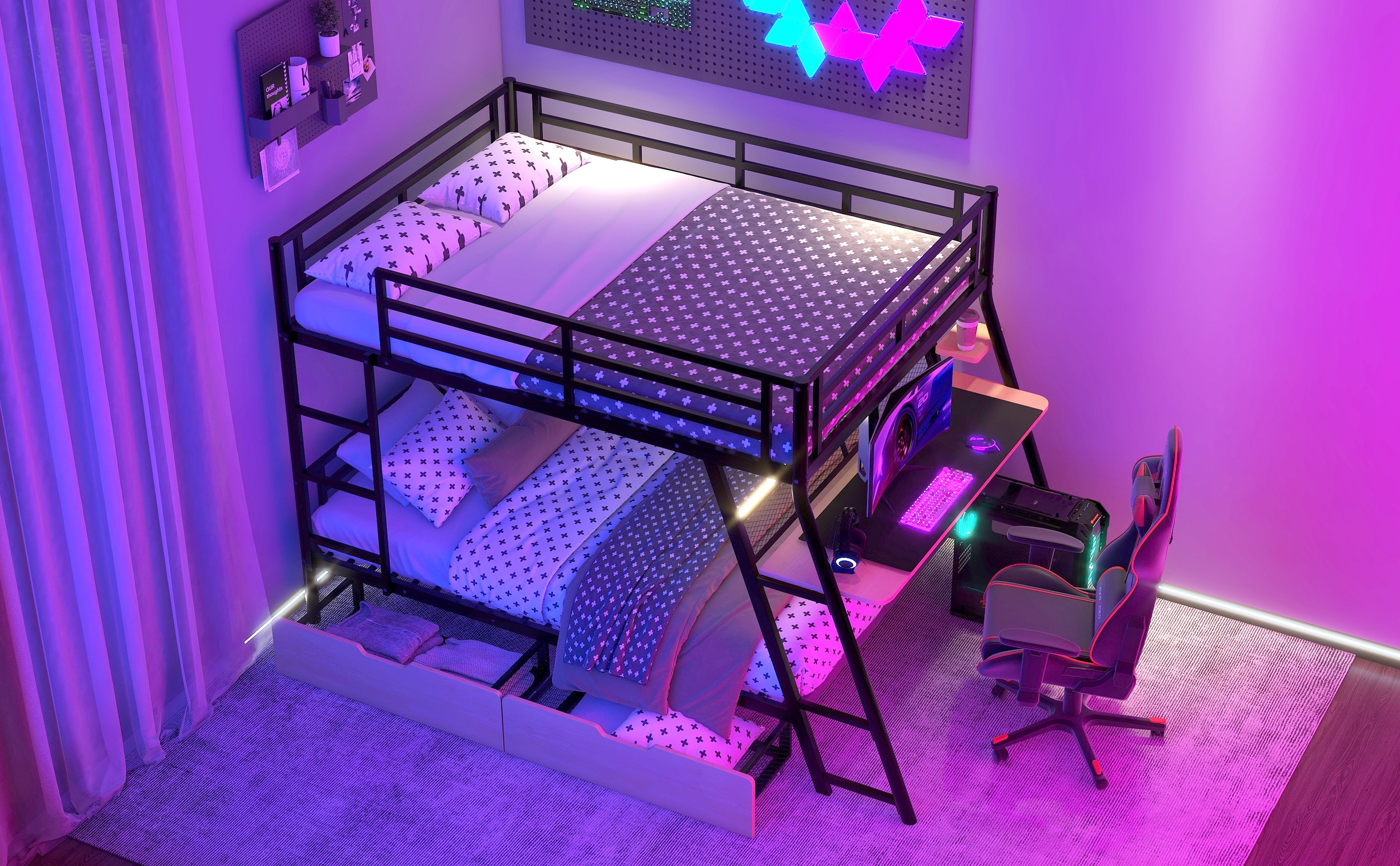 ModernLuxe GX001517AAB Bunk-Beds - View #4