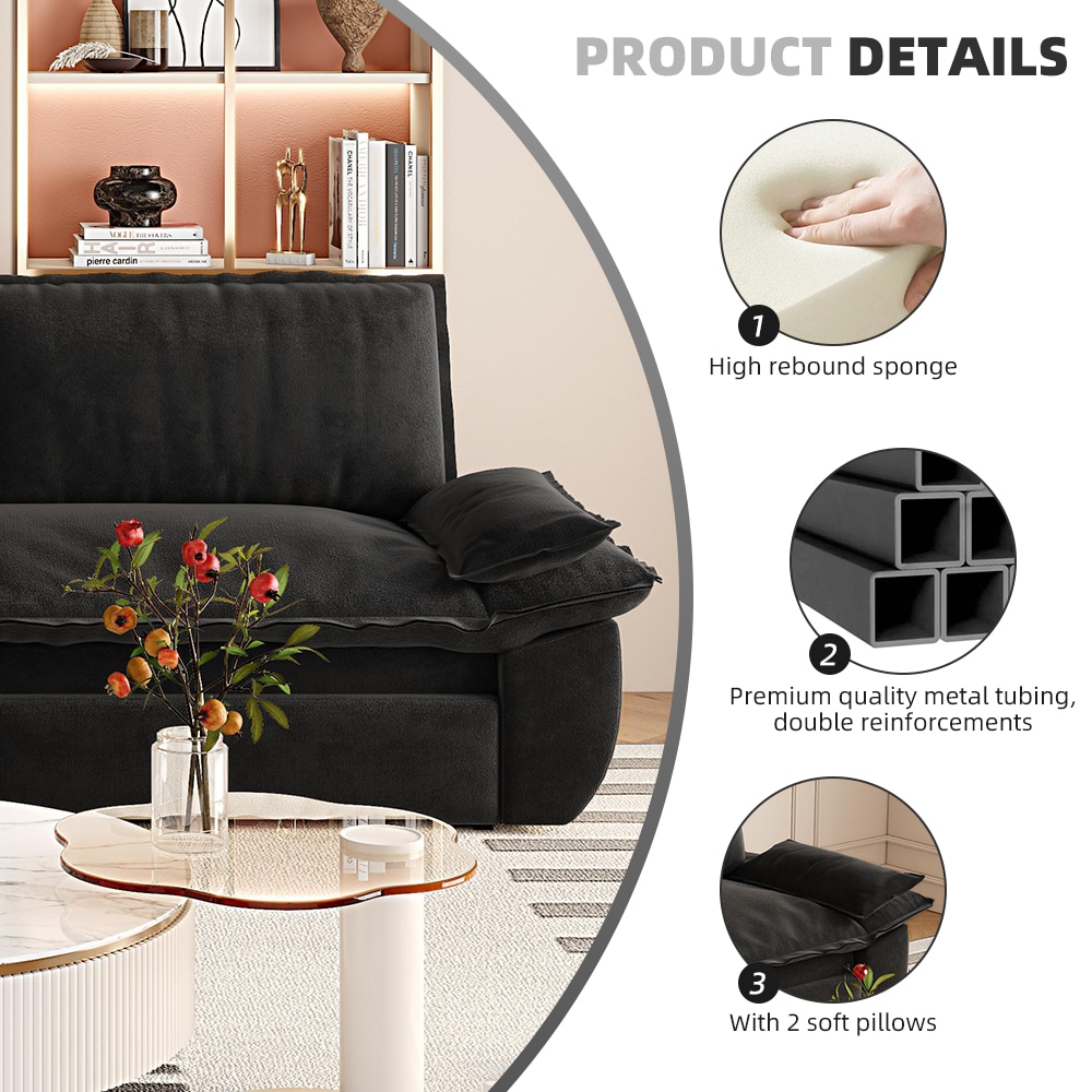 Homy Casa SBAN-BK futons - View #6