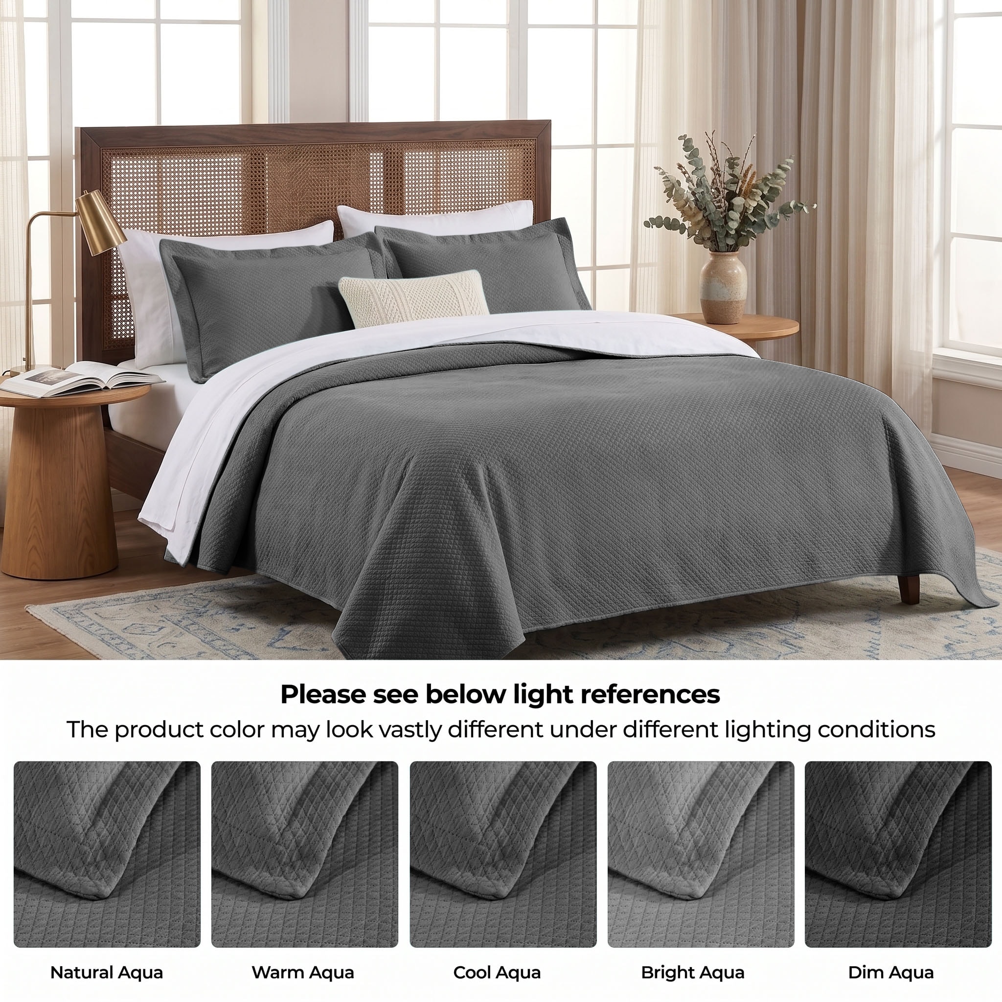 Superior BEDSPREAD SOLT-FL-GR Comforters-And-Bedspreads - View #4