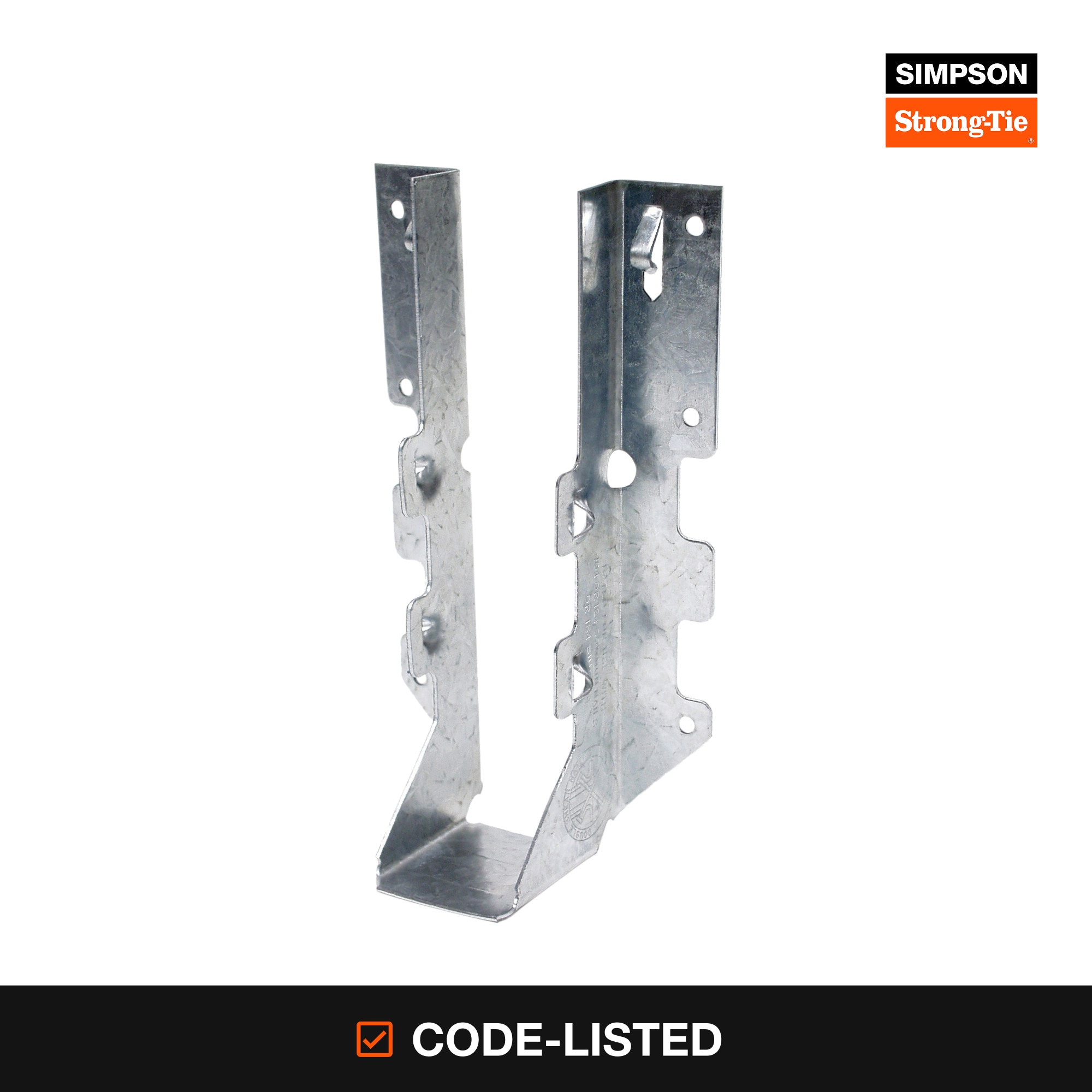 Simpson Strong-Tie LUS 2-in x 8-in Single 18 -Gauge G90 galvanized Face mount joist hanger