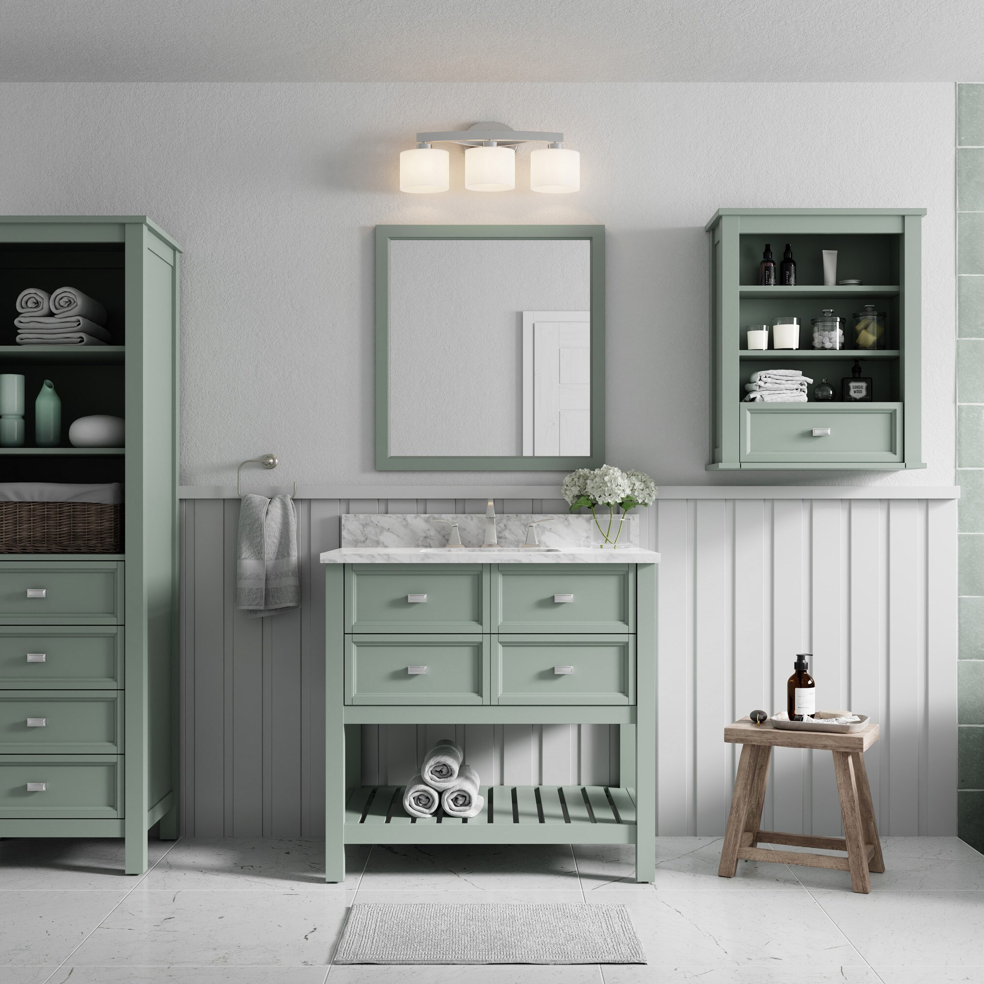 allen + roth 1227WC-24-326 Bathroom-Wall-Cabinets - View #10