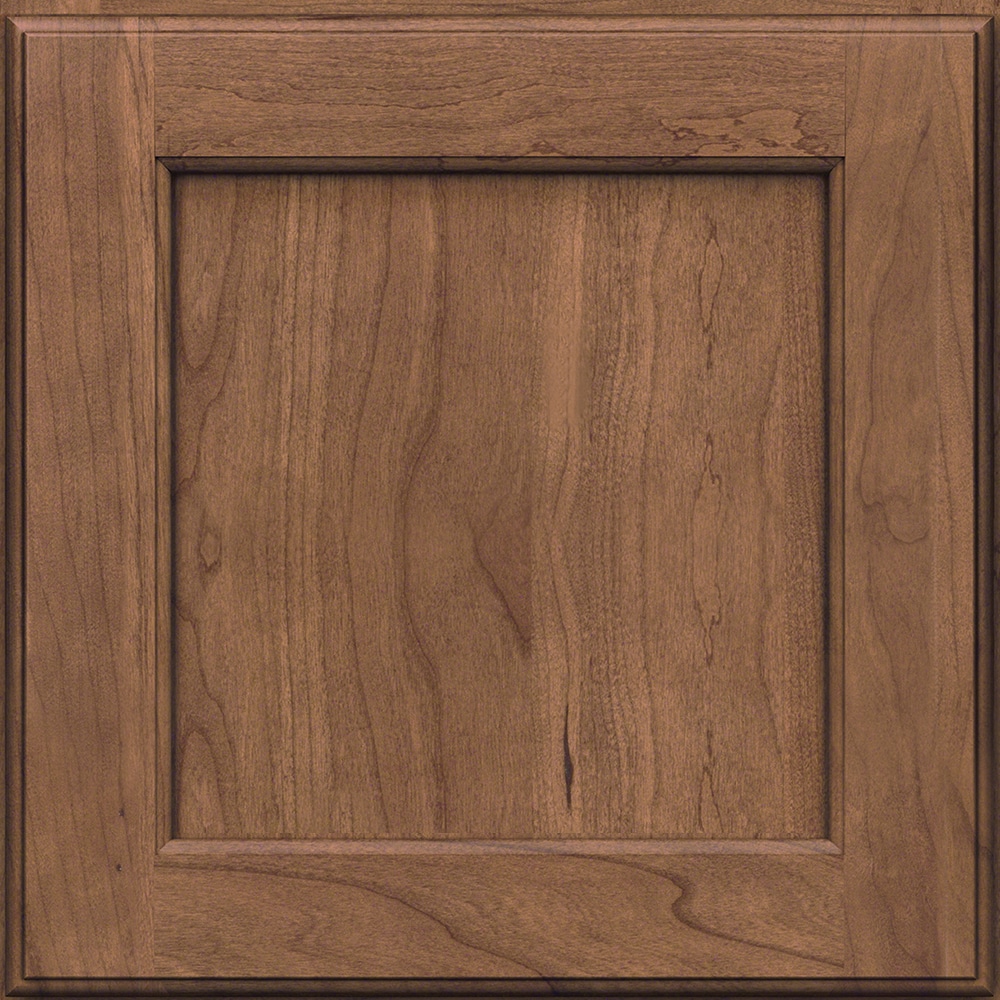 KraftMaid RDCDS,AC9C2,H05C Gentry 14.625-Inches W x 14.625-Inches H Husk Stained Cherry Kitchen Cabinet Sample (Door Sample)