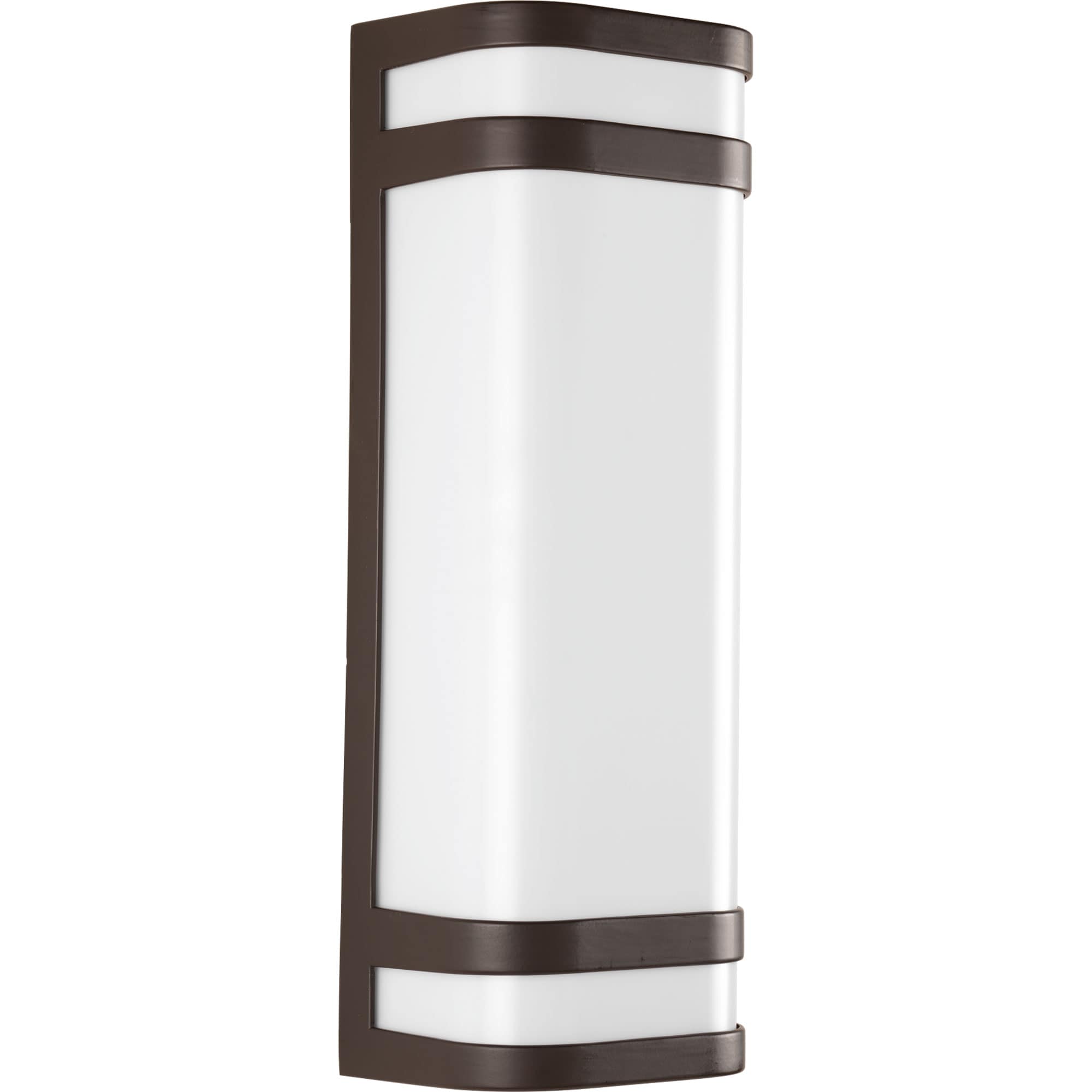 Progress Lighting P5806-12930K9 Valera LED 16-in H Brown Hardwired Integrated LED Outdoor Wall Light
