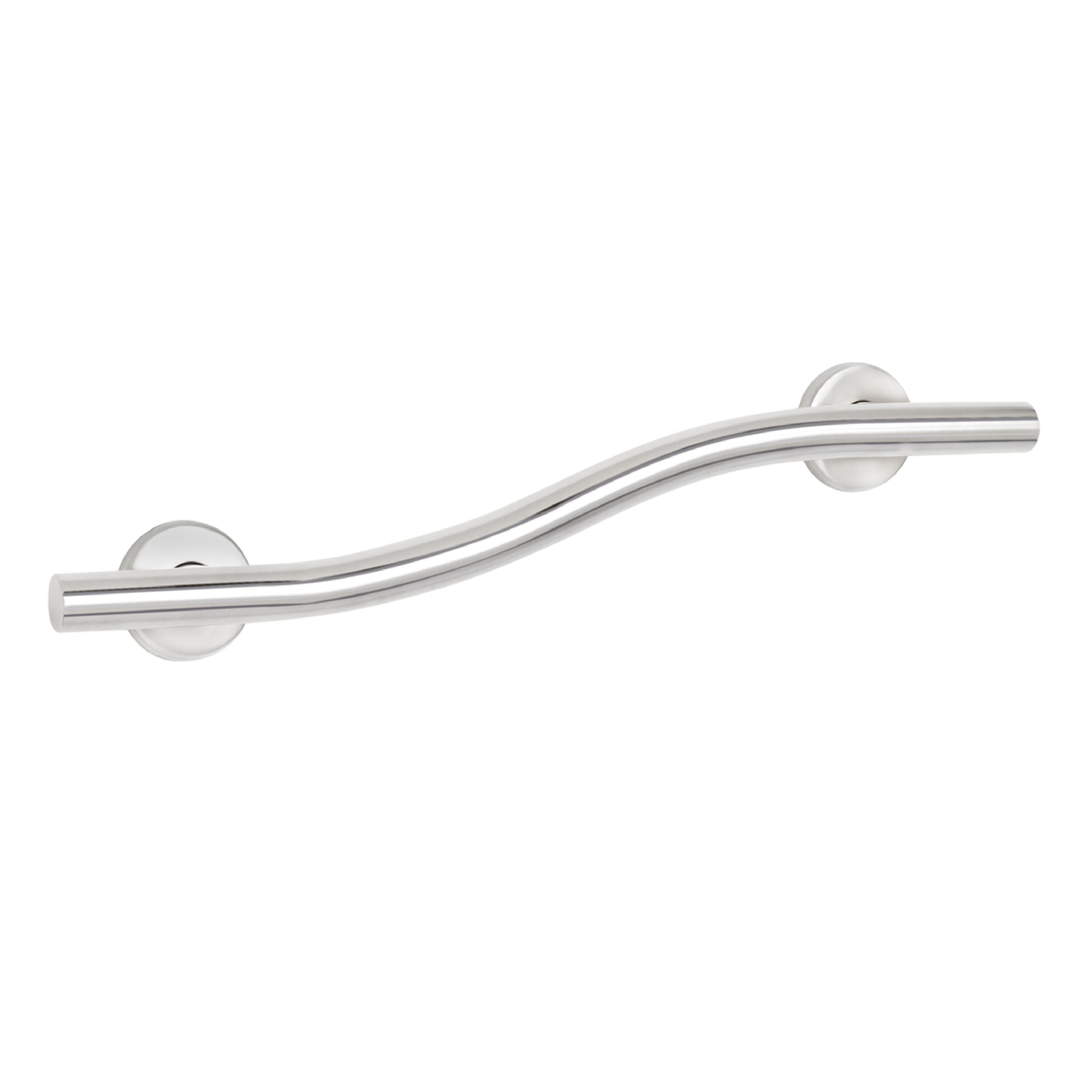 Seachrome - Lifestyle and Wellness 18-in Polished Wall-mount ADA Compliant Grab Bar ( 250-lb Weig...