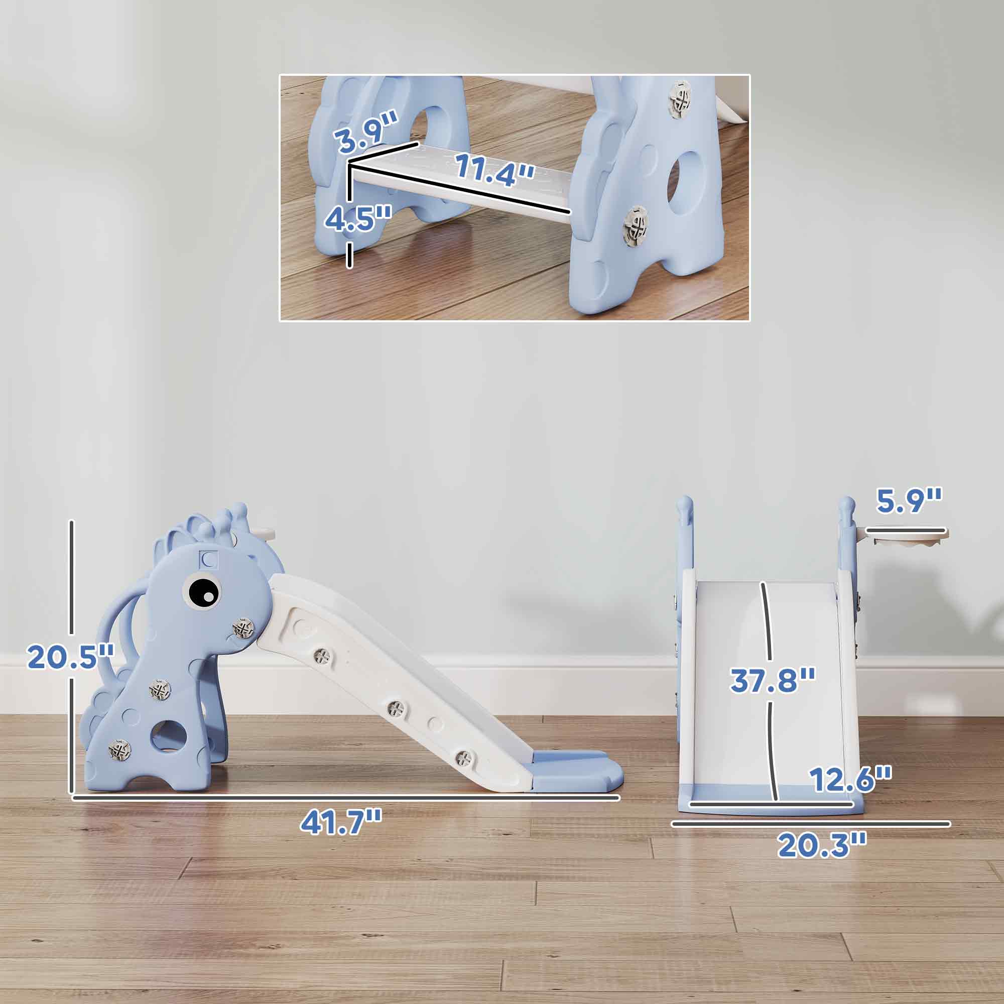 Qaba 331-085V00BU Play-Toys - View #3