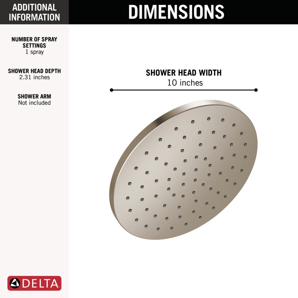 Delta 52162-SS-PR25 Fixed-Showerhead - View #3