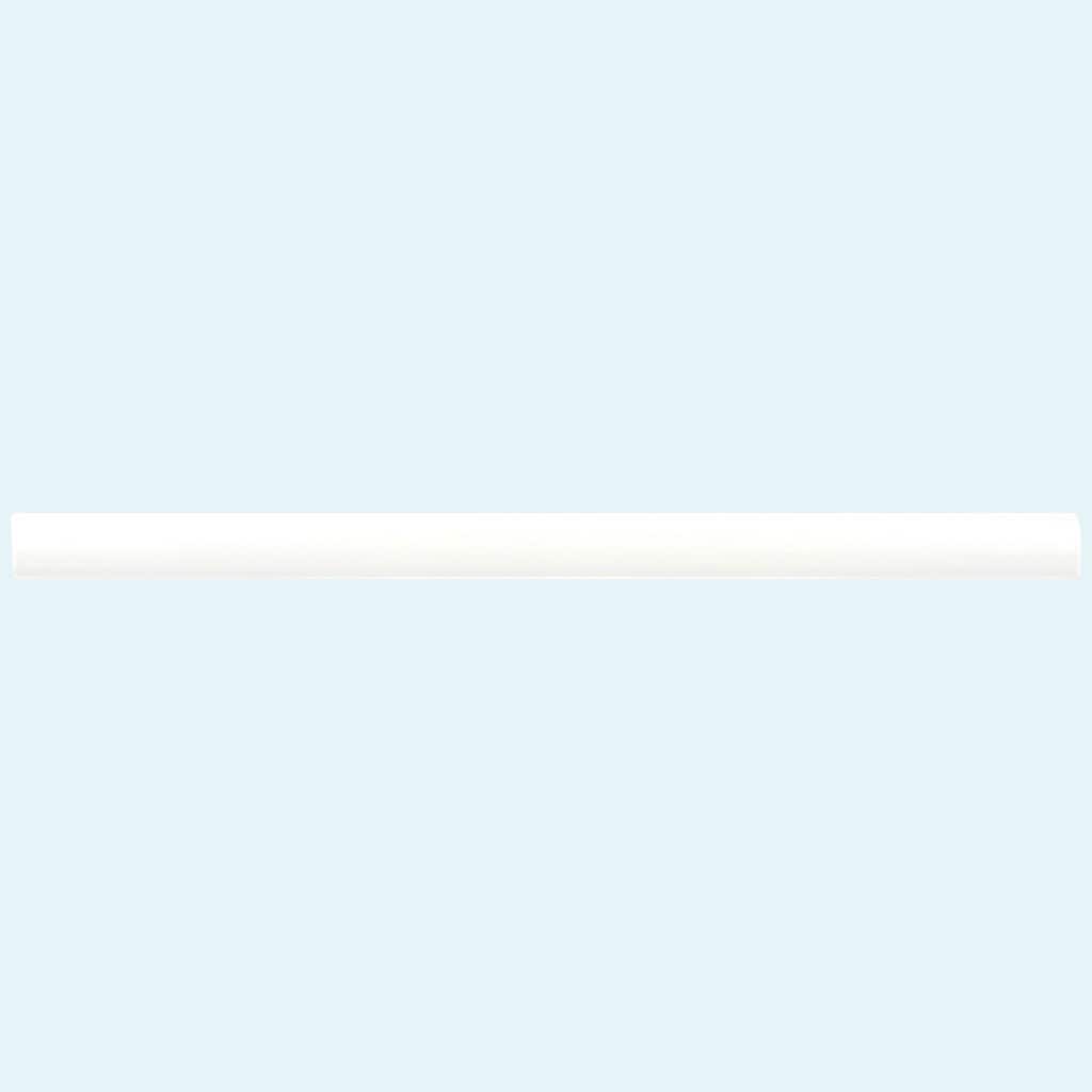 Apollo Tile Arte 10-Pack White 1-in x 8-in Ceramic Pencil Tile (0.3-sq. ft/ Carton)
